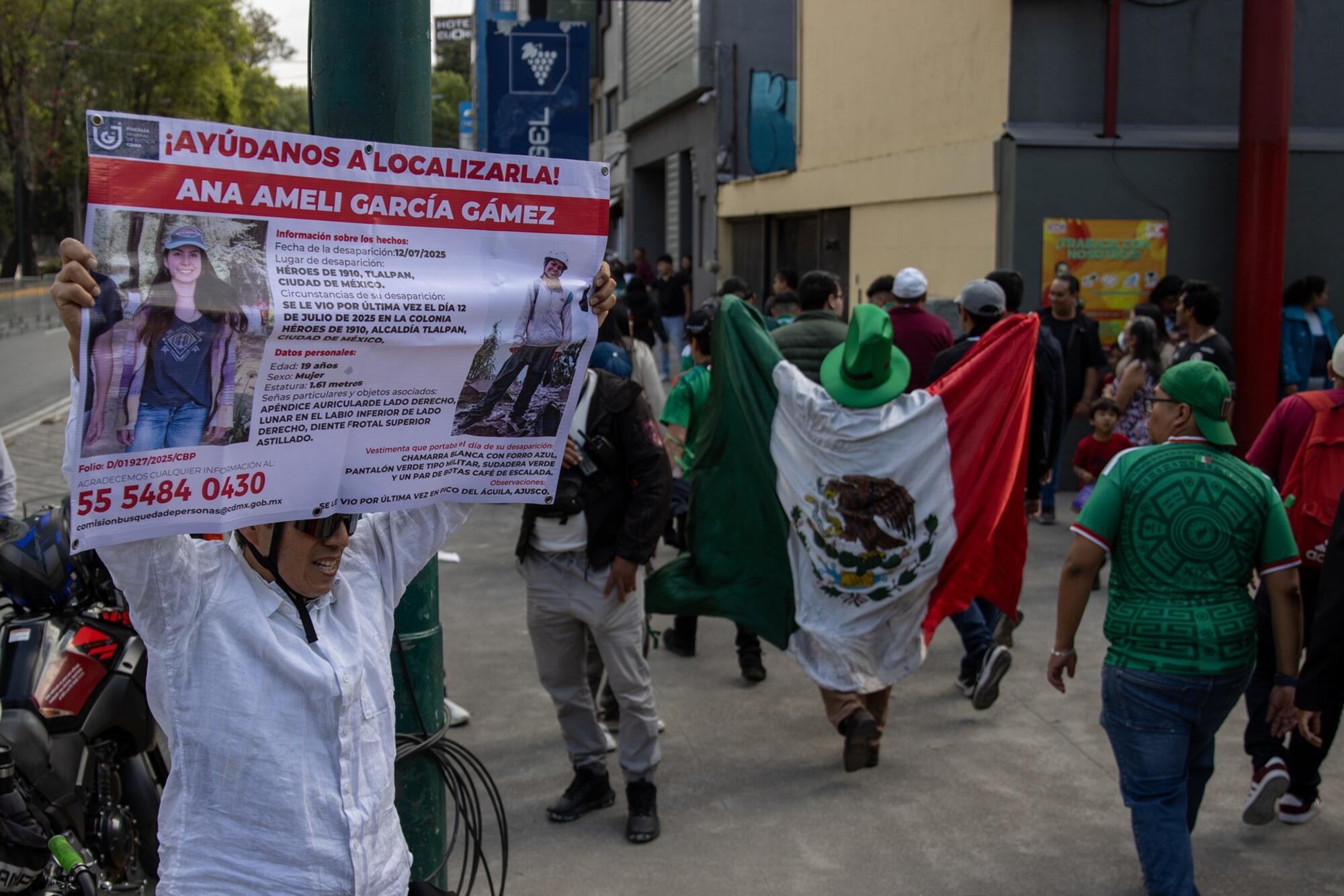Protestas Estadio Azteca México - 2