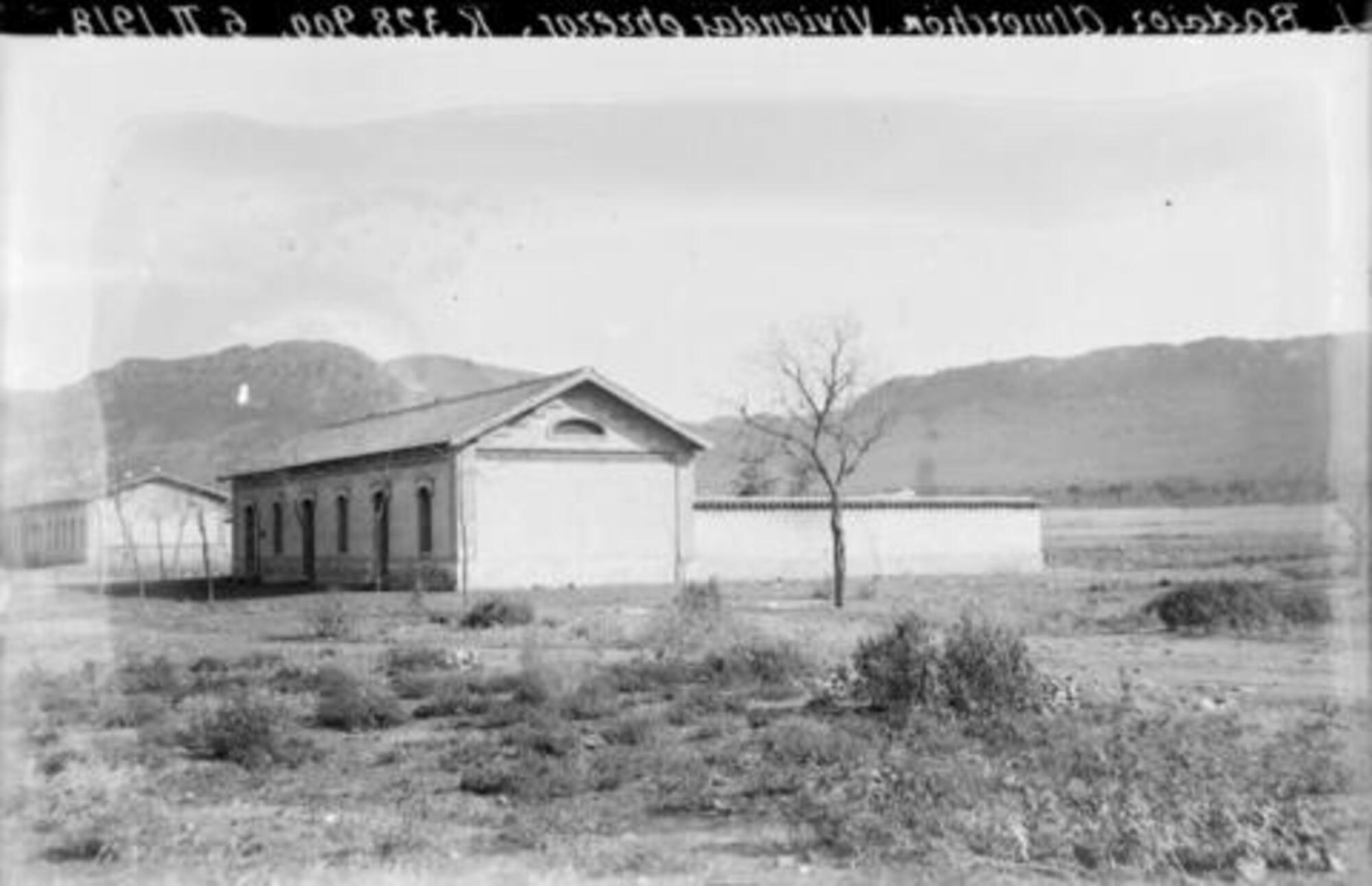 Estación de Almorchón, 1918. 