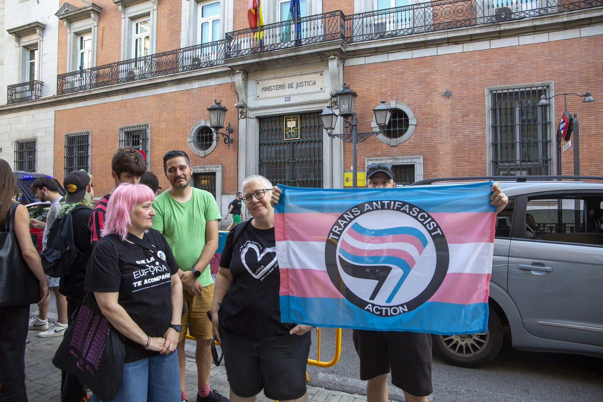 Concentración Derechos Trans fallecidas Ministerio - 7
