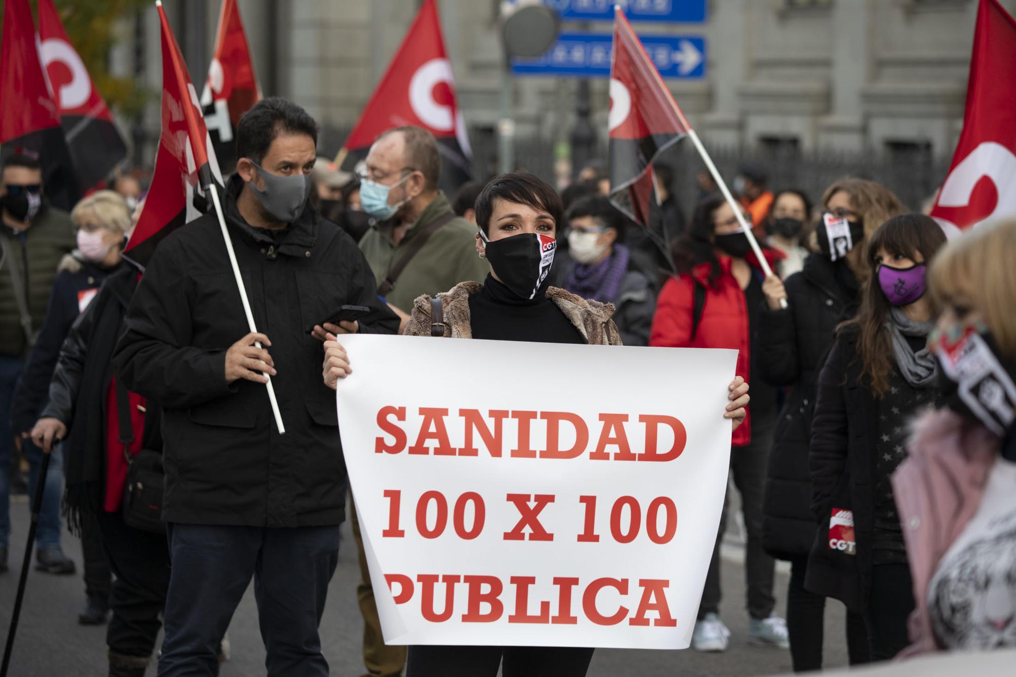 Sanidad CGT huelga noviembre 2020