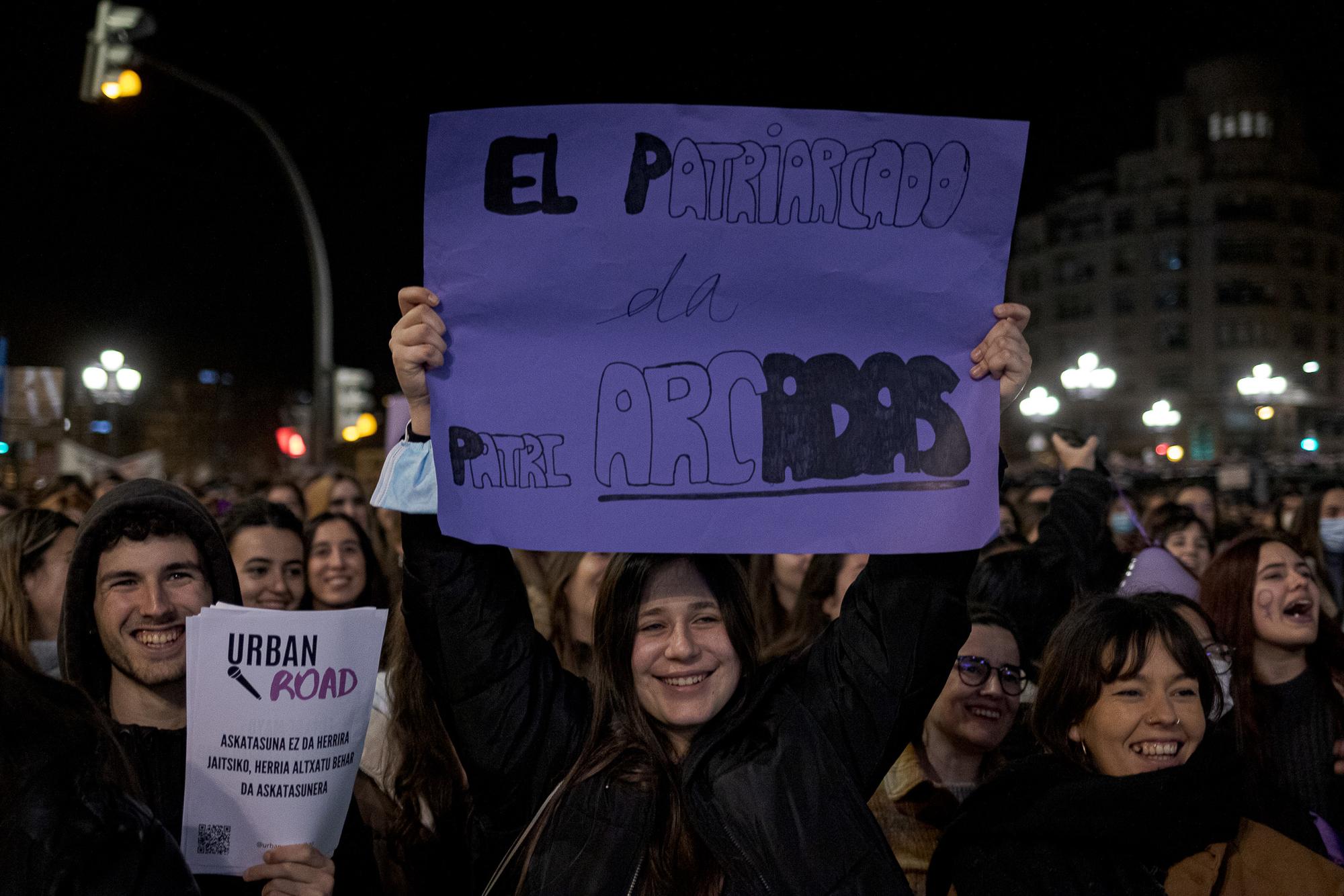 8M, día internacional de la mujer en Bilbao - 18