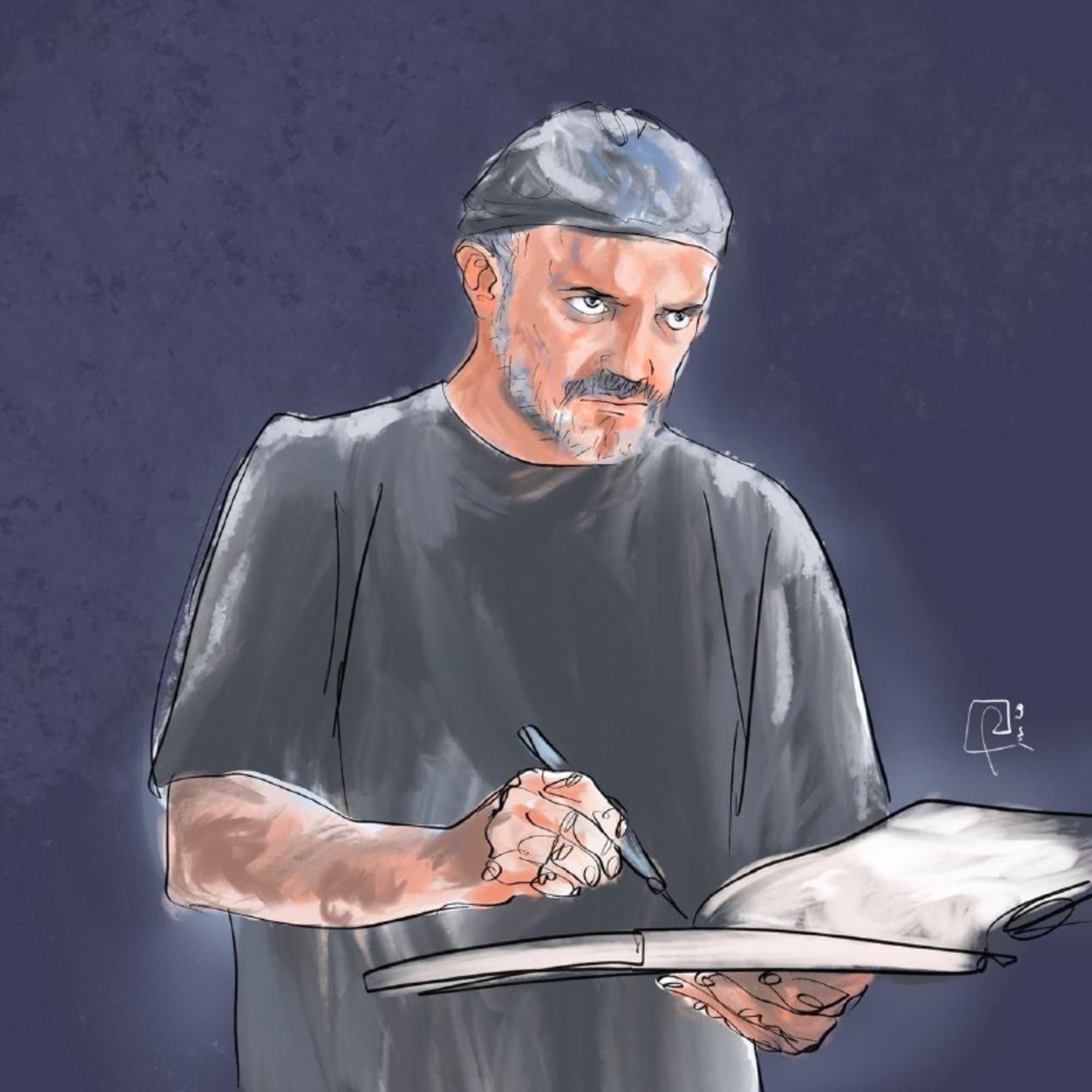 Antonio Cantero, autorretrato 