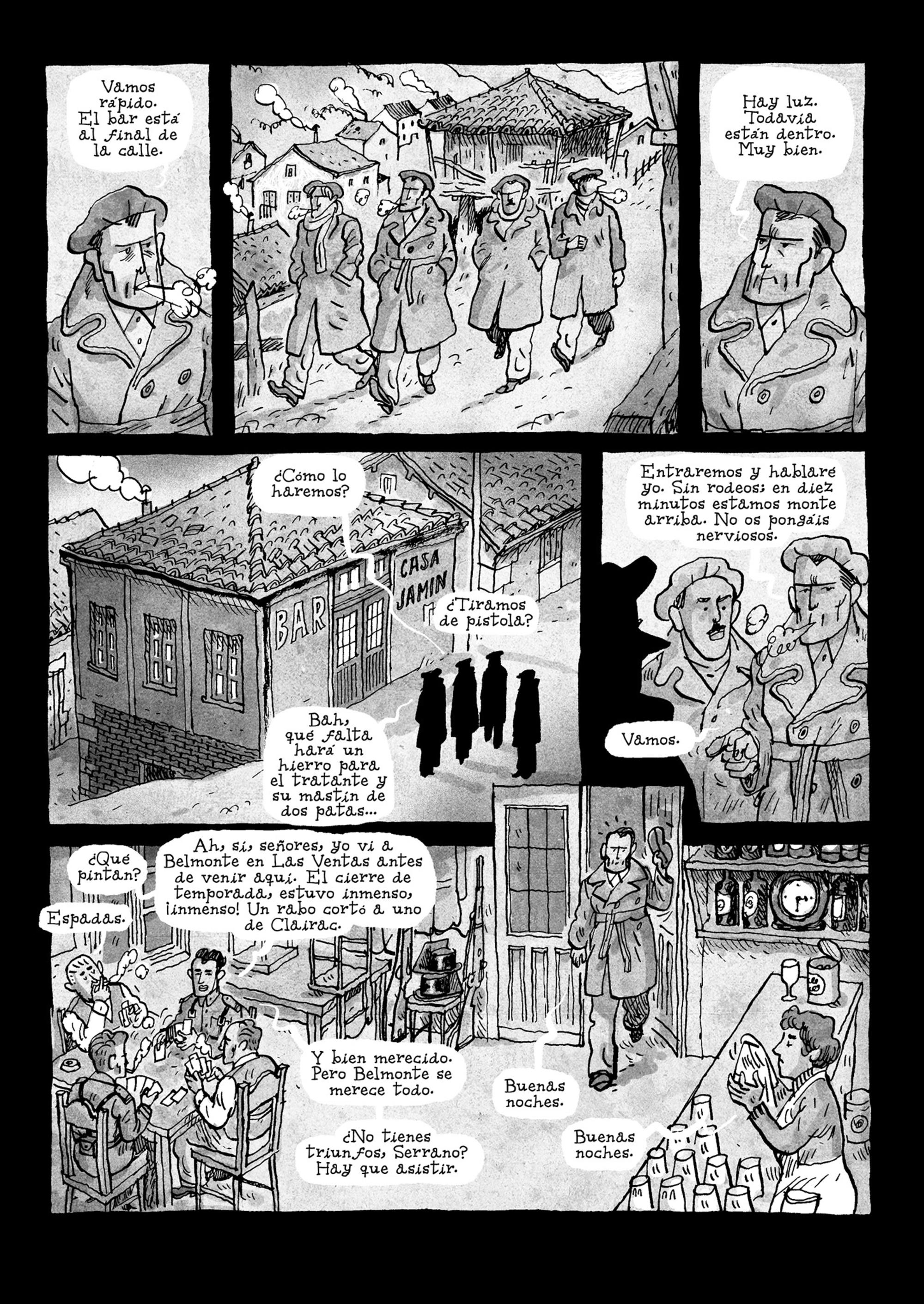 Página del cómic ‘La balada del norte’, de Alfonso Zapico