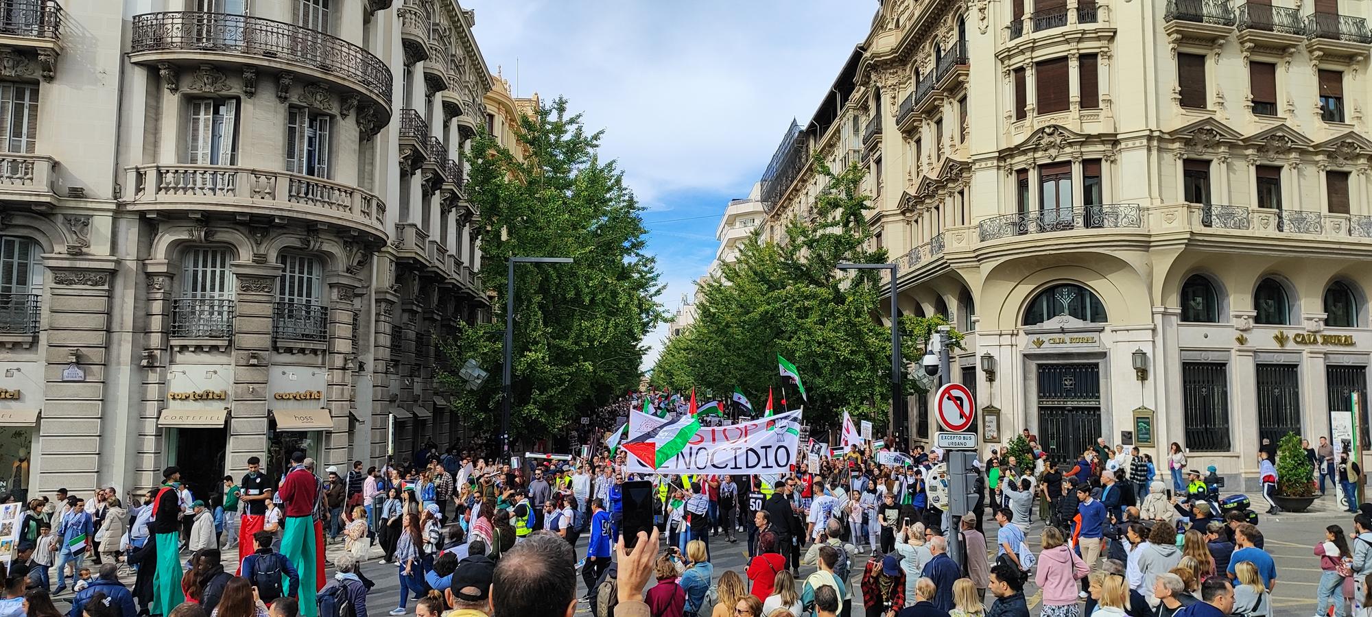 Manifestación Granada Palestina 3