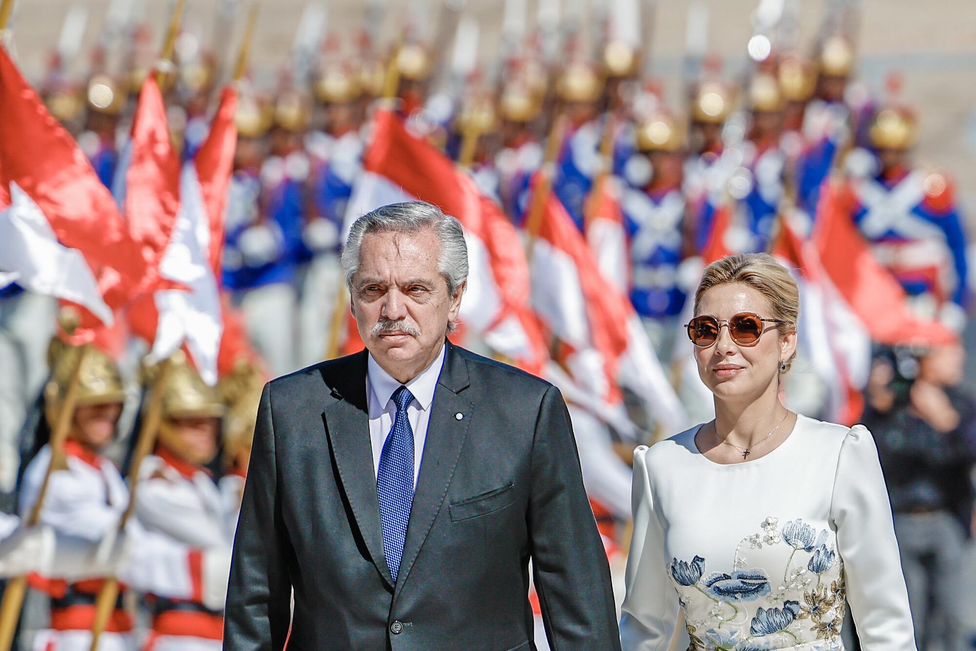 Alberto Fernández y Fabiola Andrea Yáñez