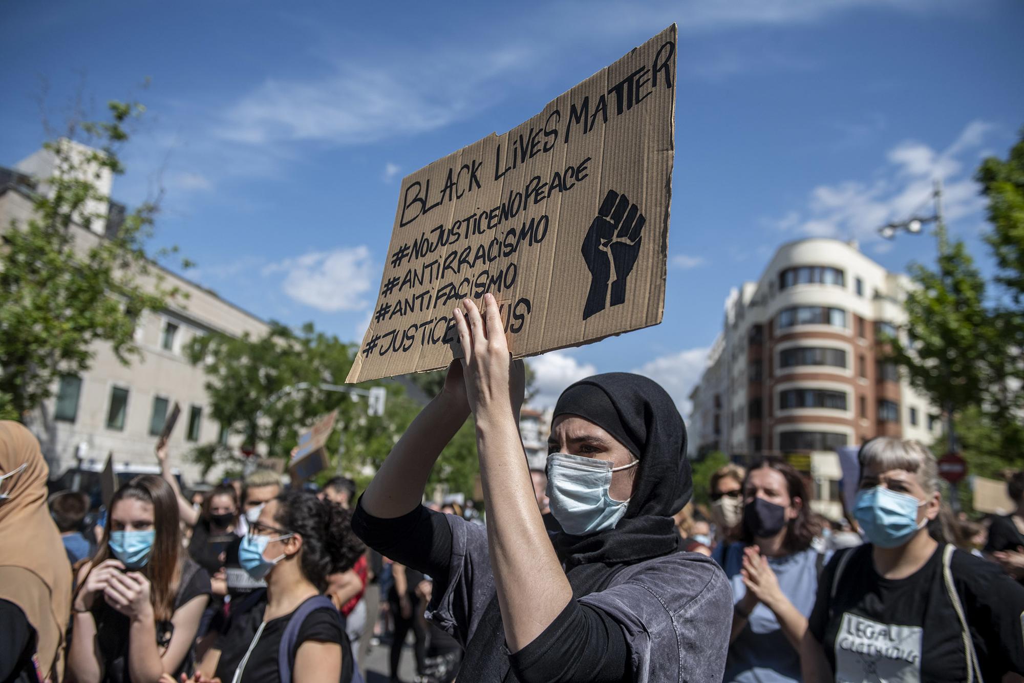#BlackLivesMatter Madrid 7