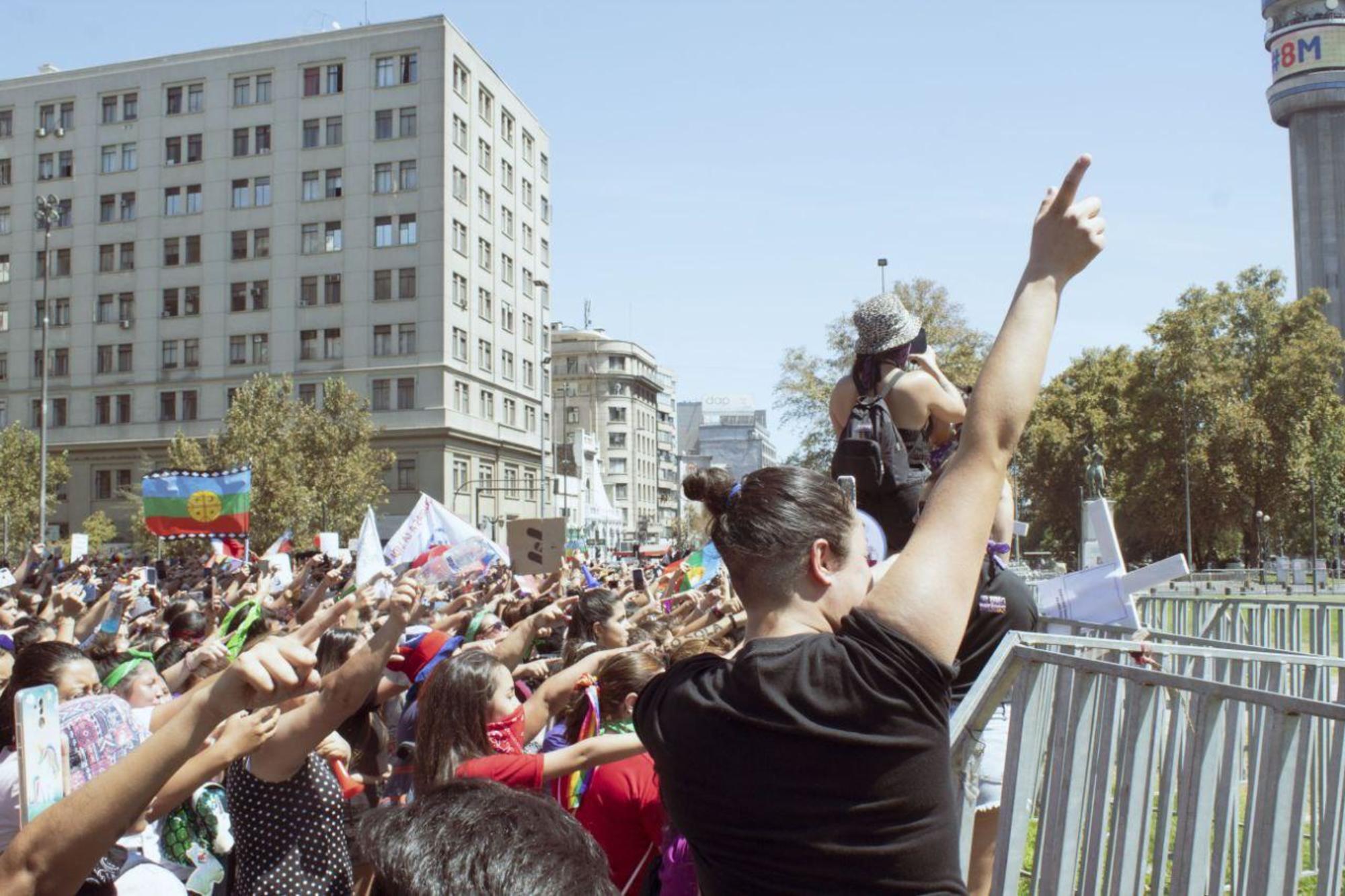 El 8 de marzo en Chile ha estado marcado por la denuncia del terrorismo de Estado