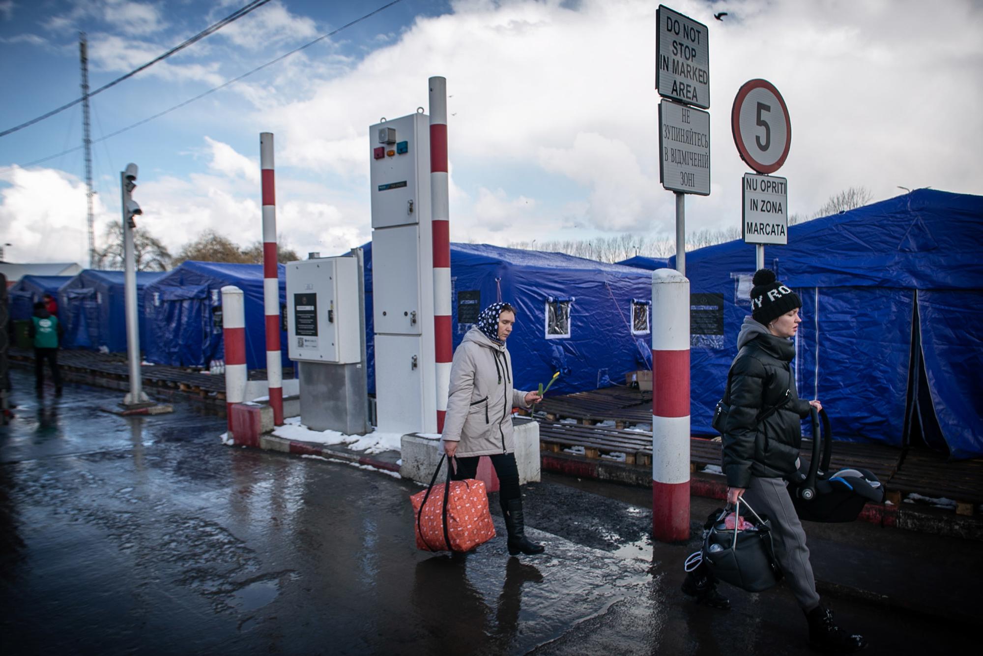 Refugiados Ucranianos frontera Rumania - 7