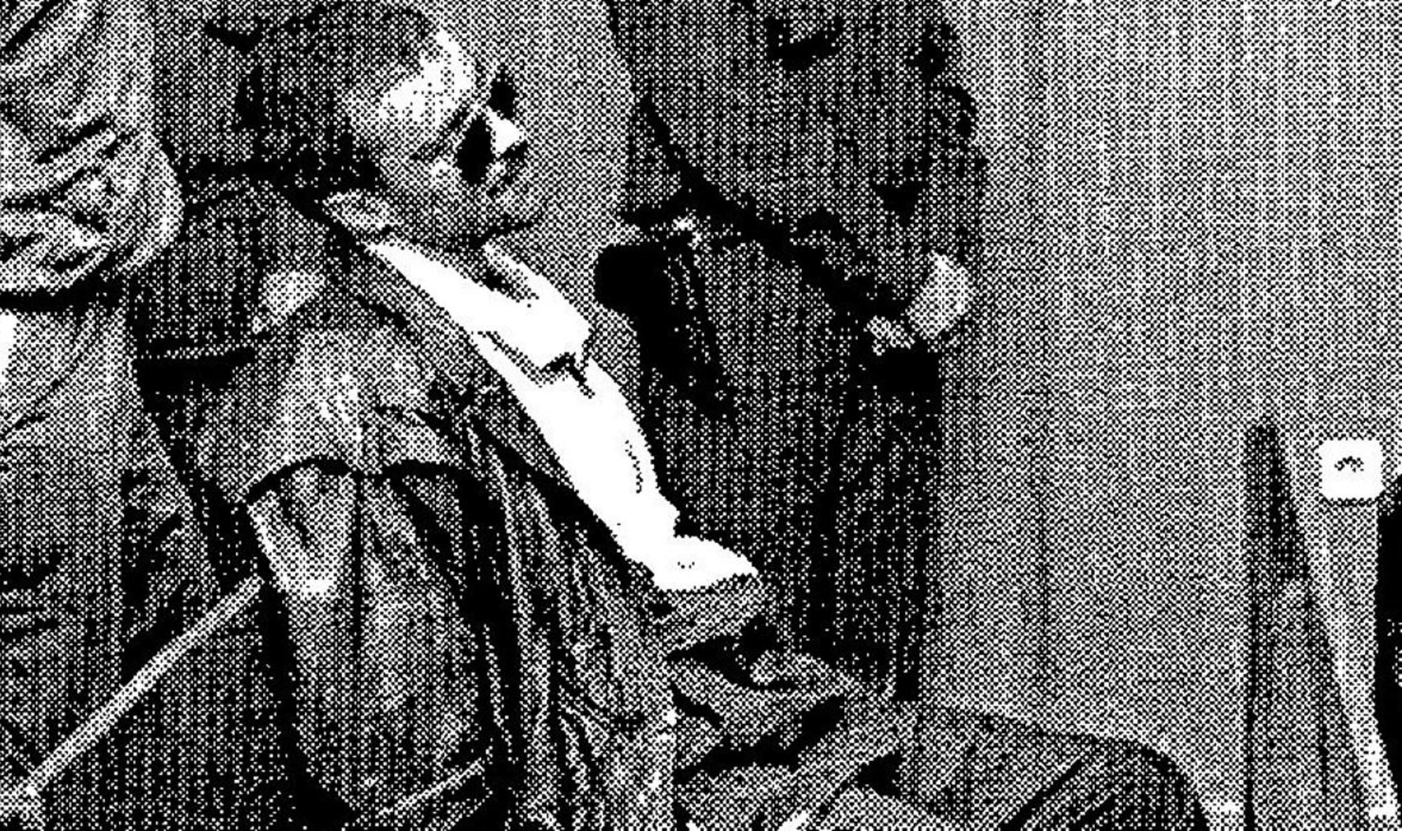 Gabriel Pombo da Silva en un juicio en 1994.