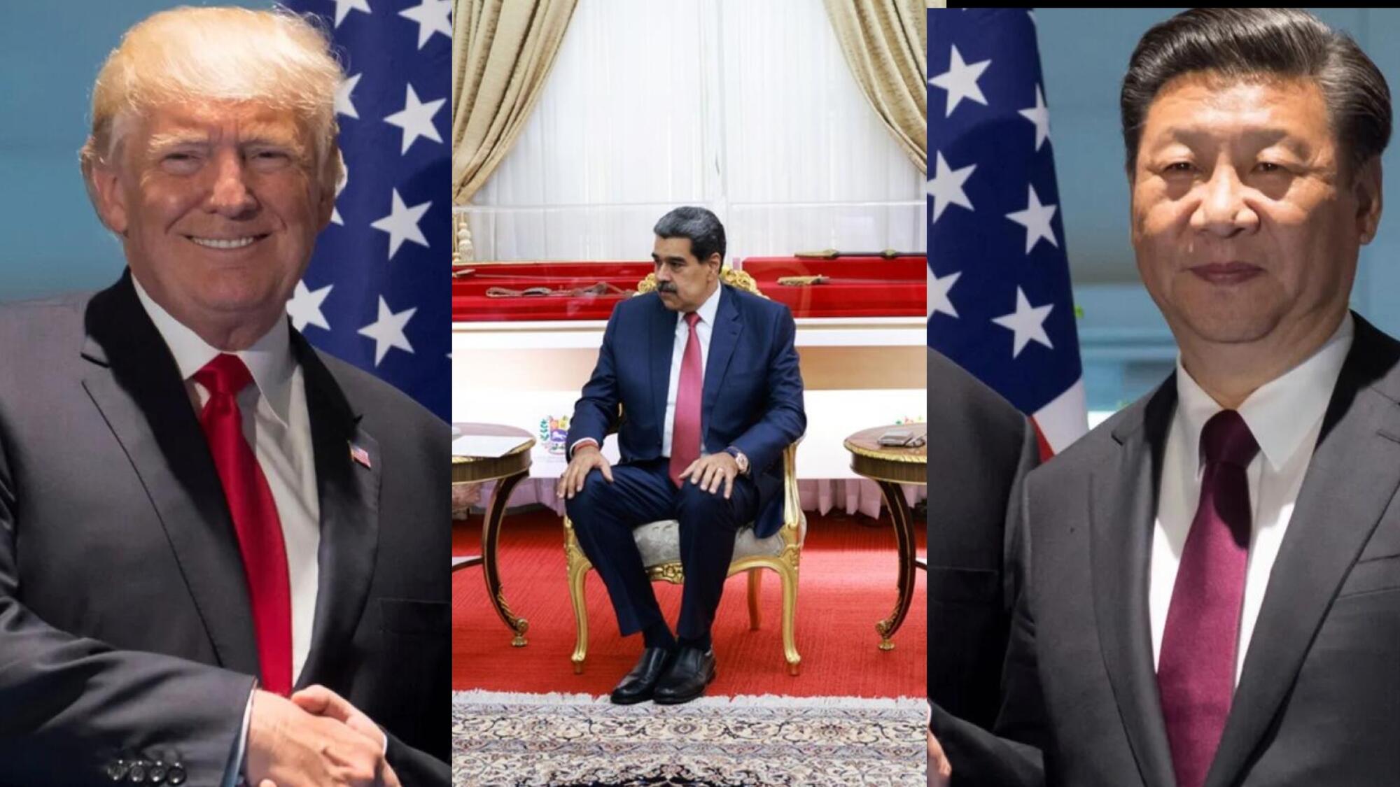 Trump Maduro Xi Jinping