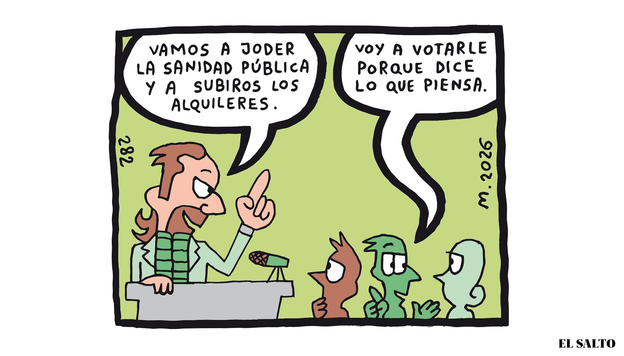 Vote señoritos, por Mauro Entrialgo