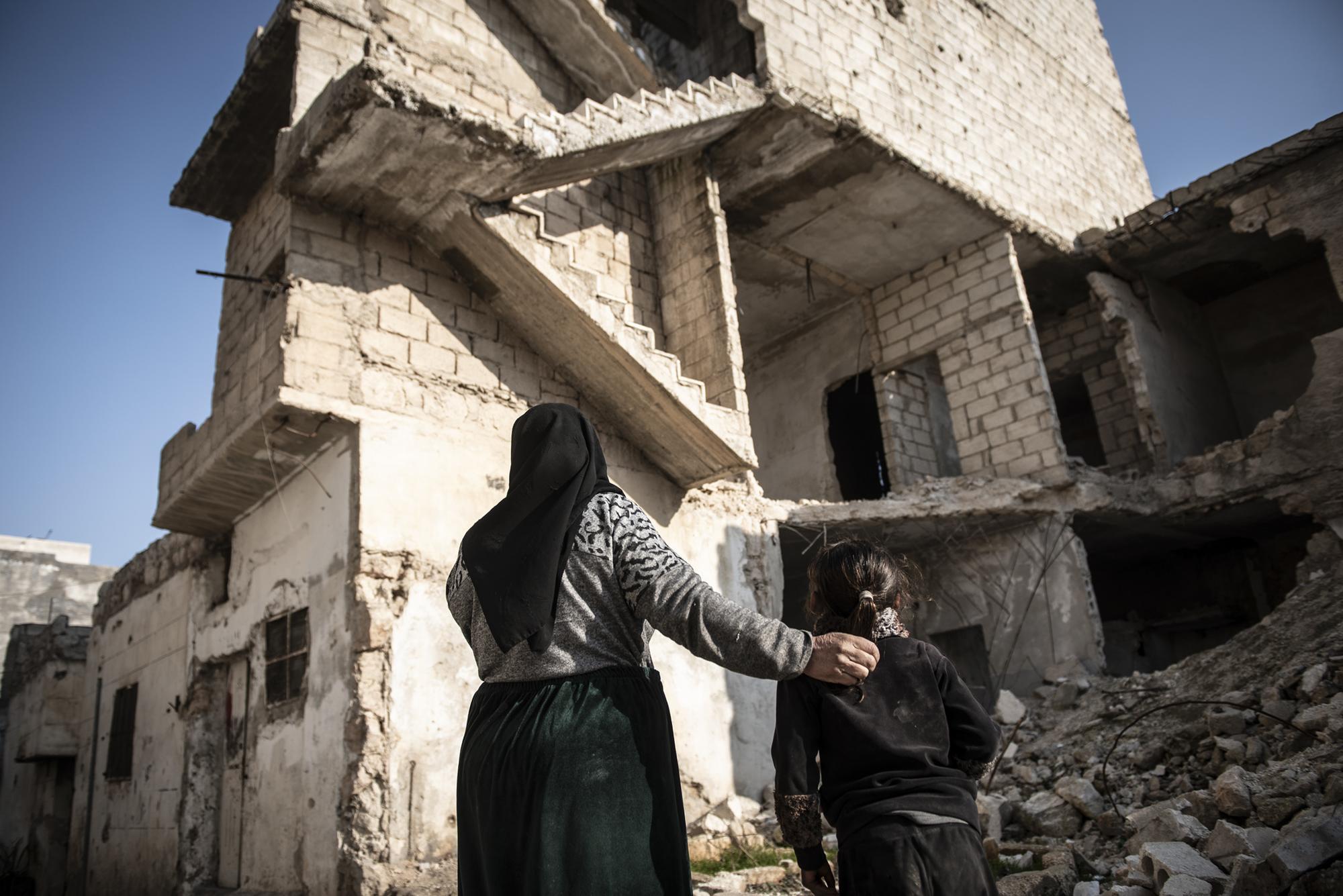 Siria refugiados tras el terremoto - 1