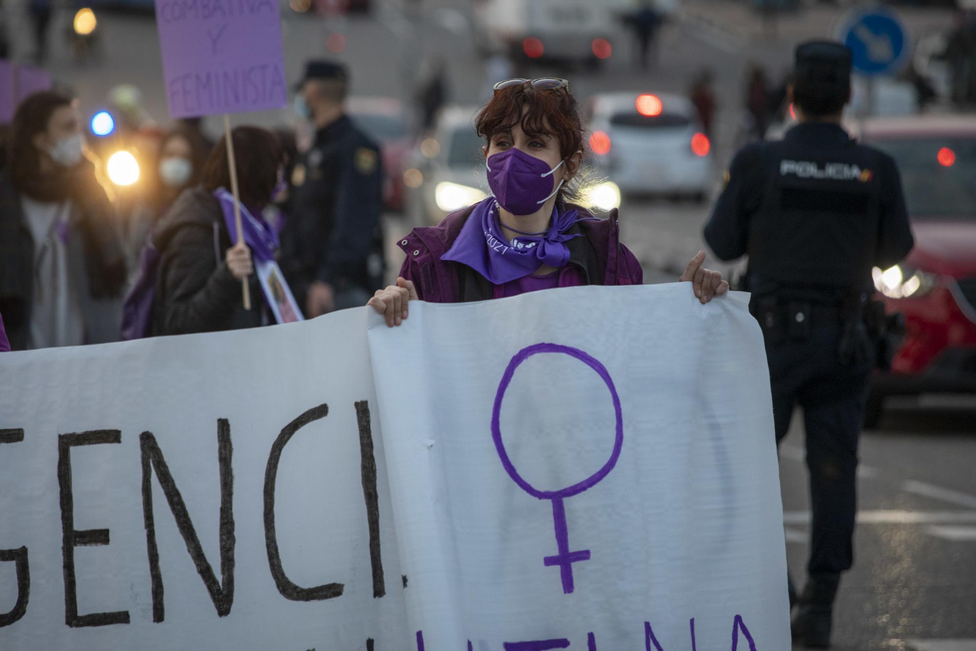 Marcha feminista antirracista  8M 05-03-21 - 14