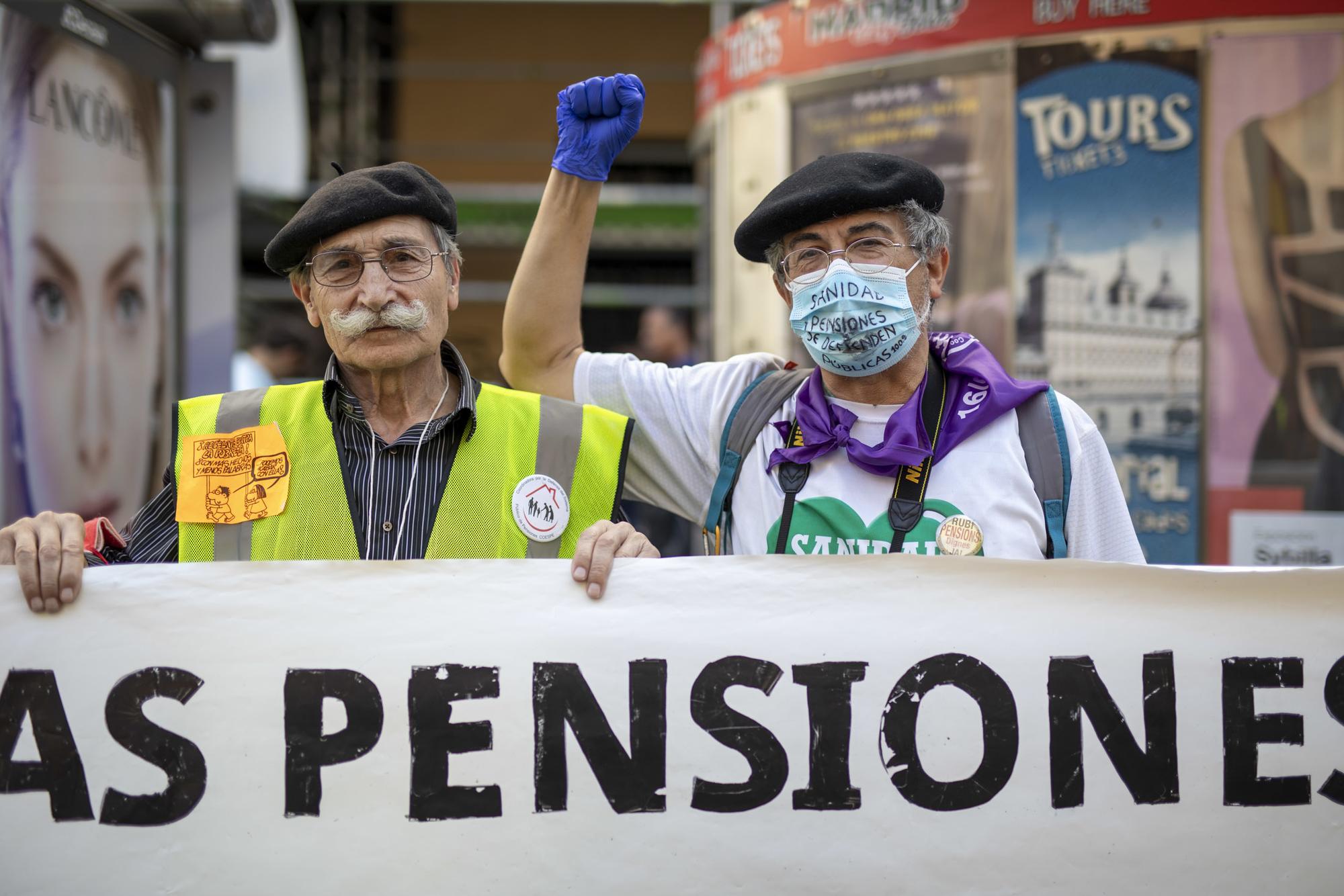 Manifestación subida de pensiones IPC - 16