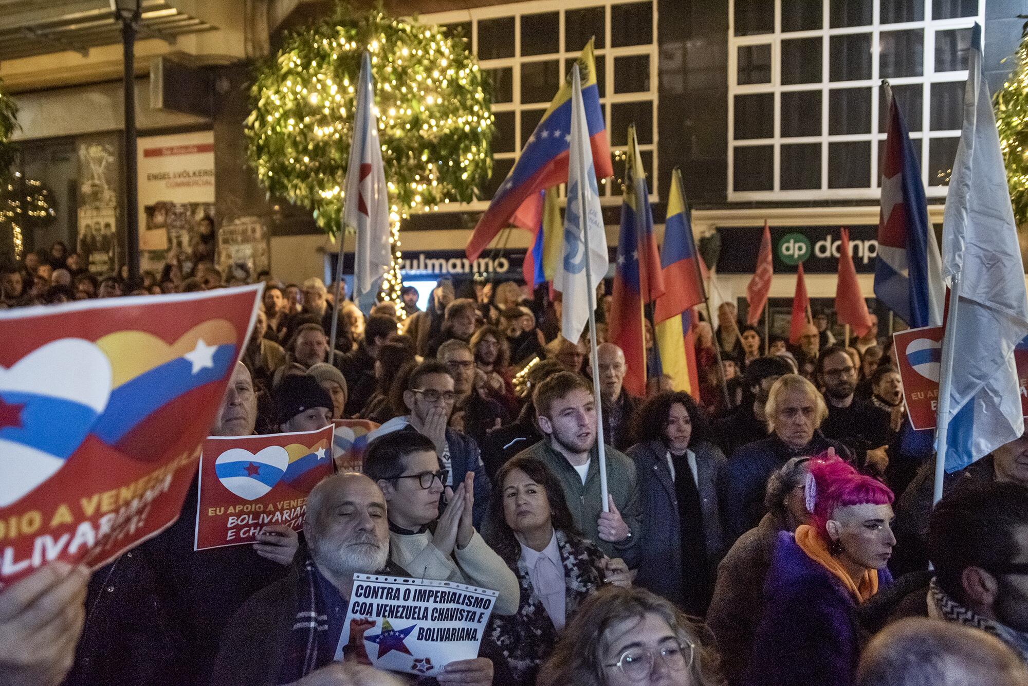 Manifestación por Venezuela Vigo 3/01/26 - 11