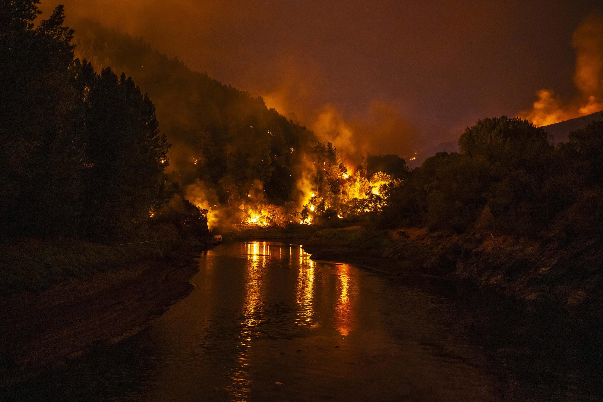 Incendio A Pobra de Brollón Lugo - 2