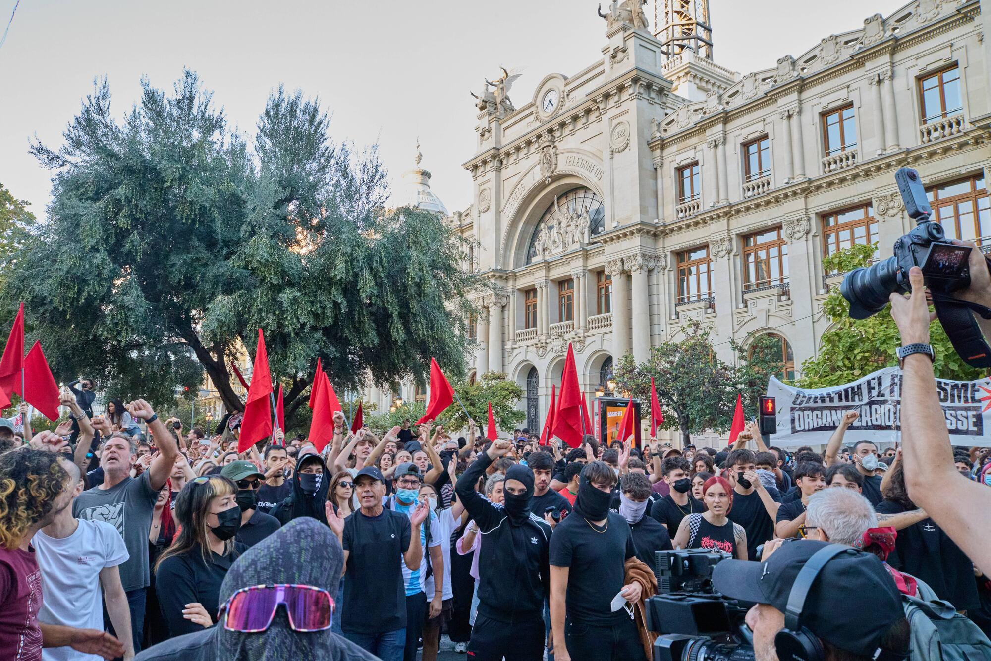 Respuesta antifascista acampada València - 5