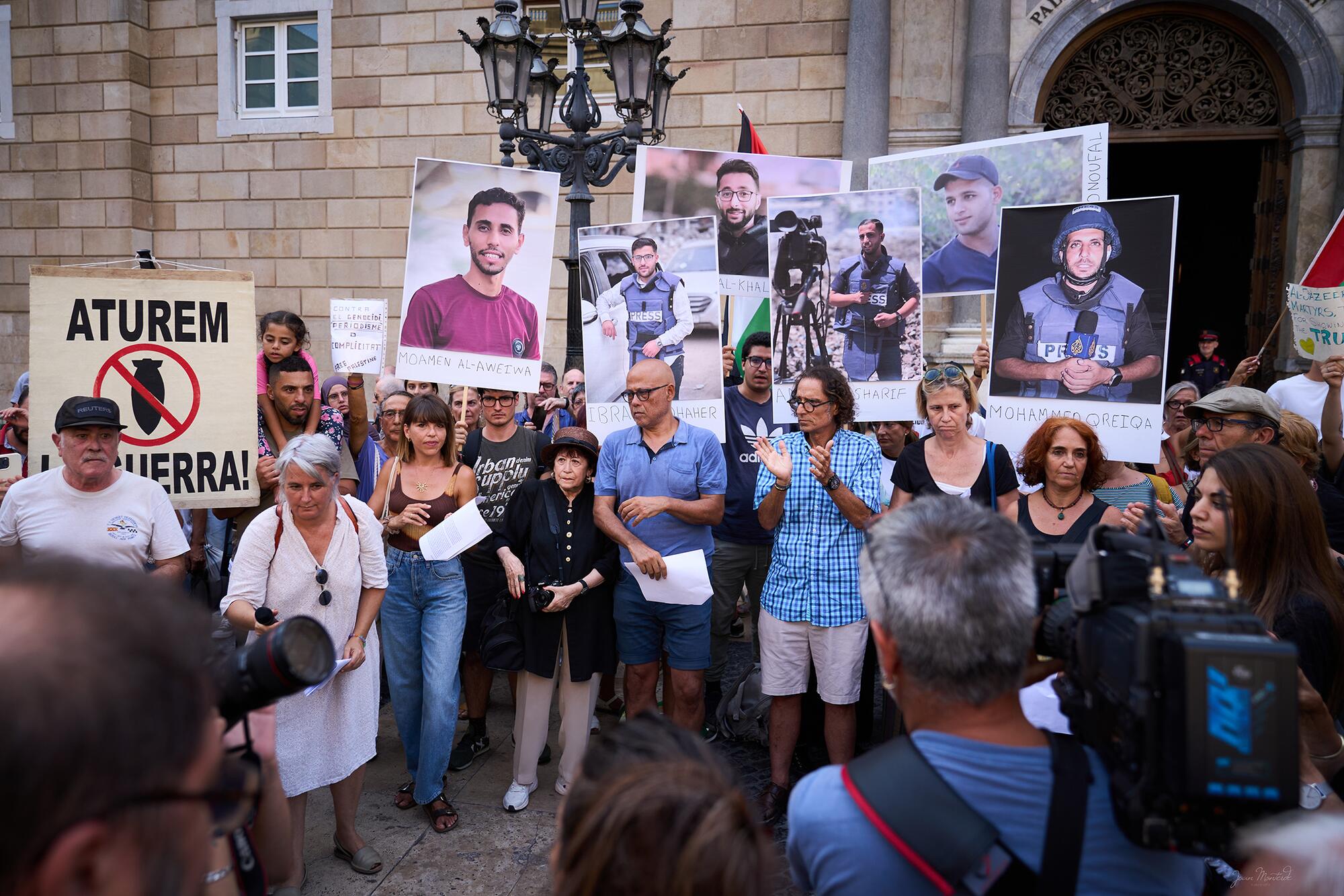 Periodistas Gaza