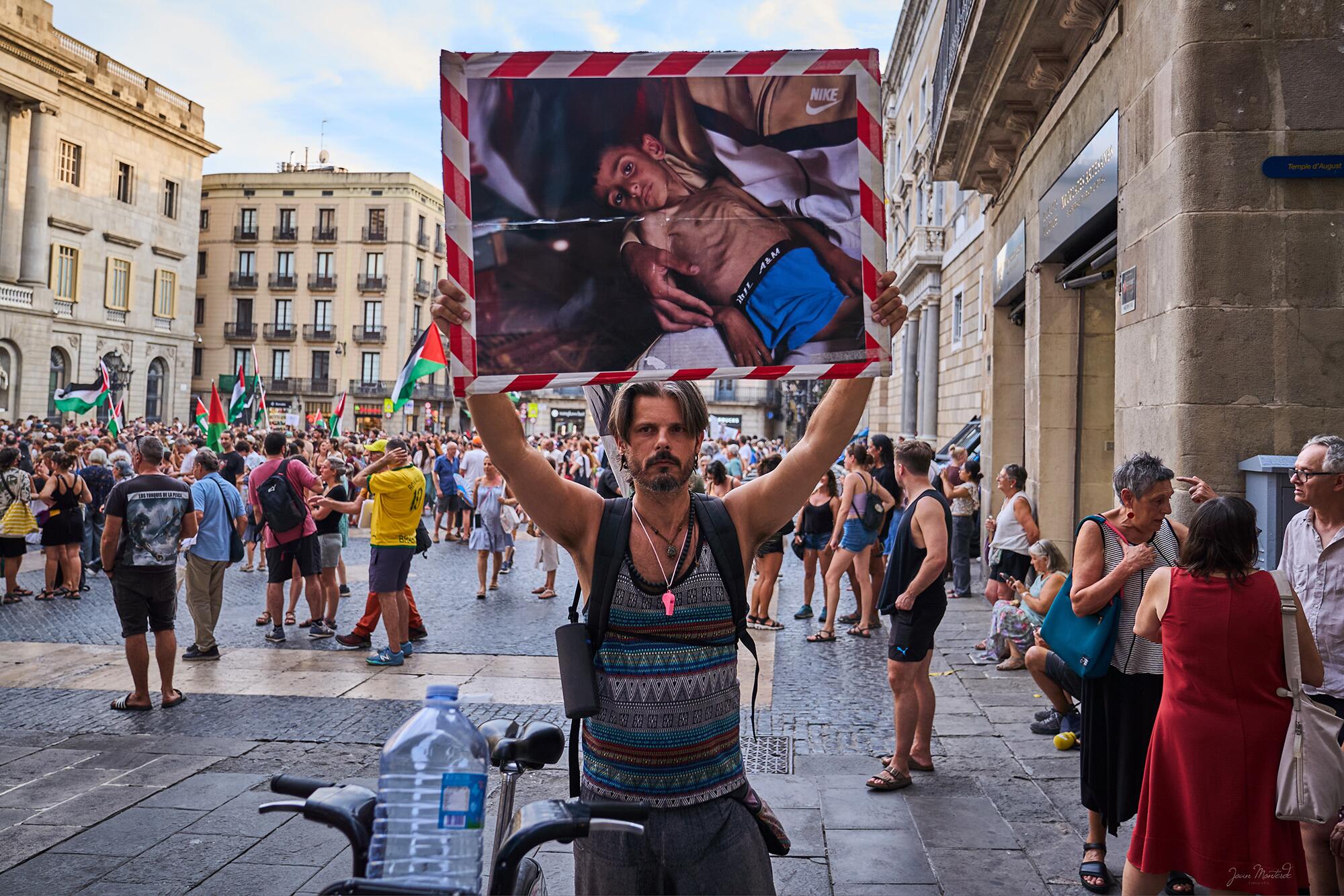 Concentración Barcelona Gaza - 7