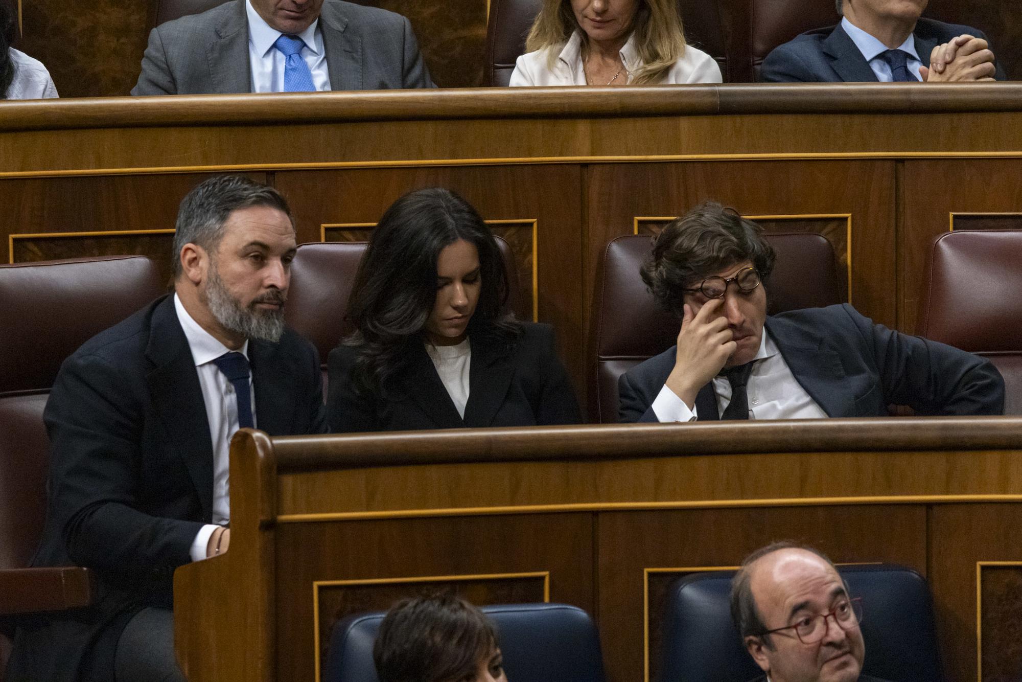 Debate de investidura Pedro Sánchez  Bancada VOX - 13