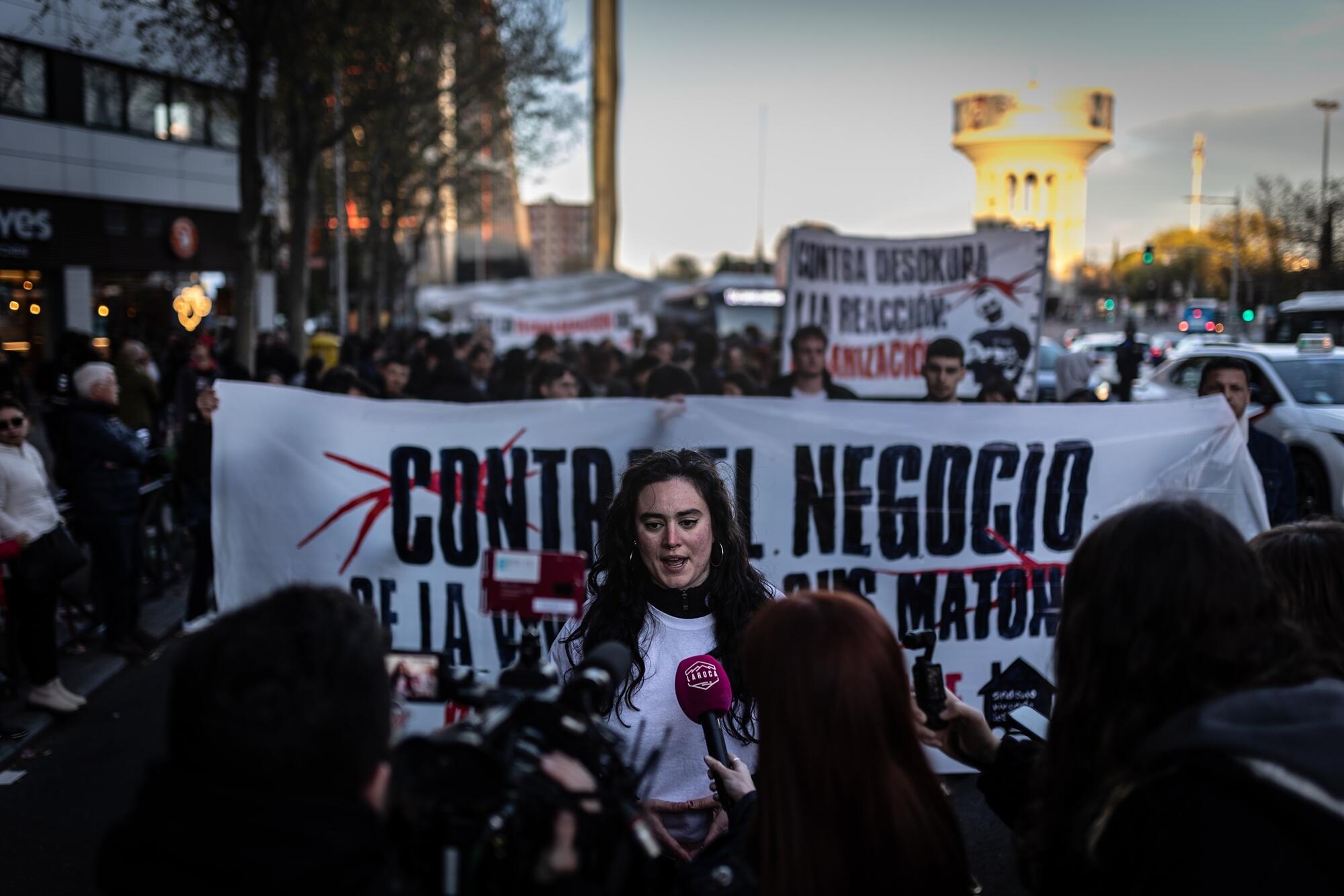 Manifestación Vivienda Tetuán 28 marzo  - 9
