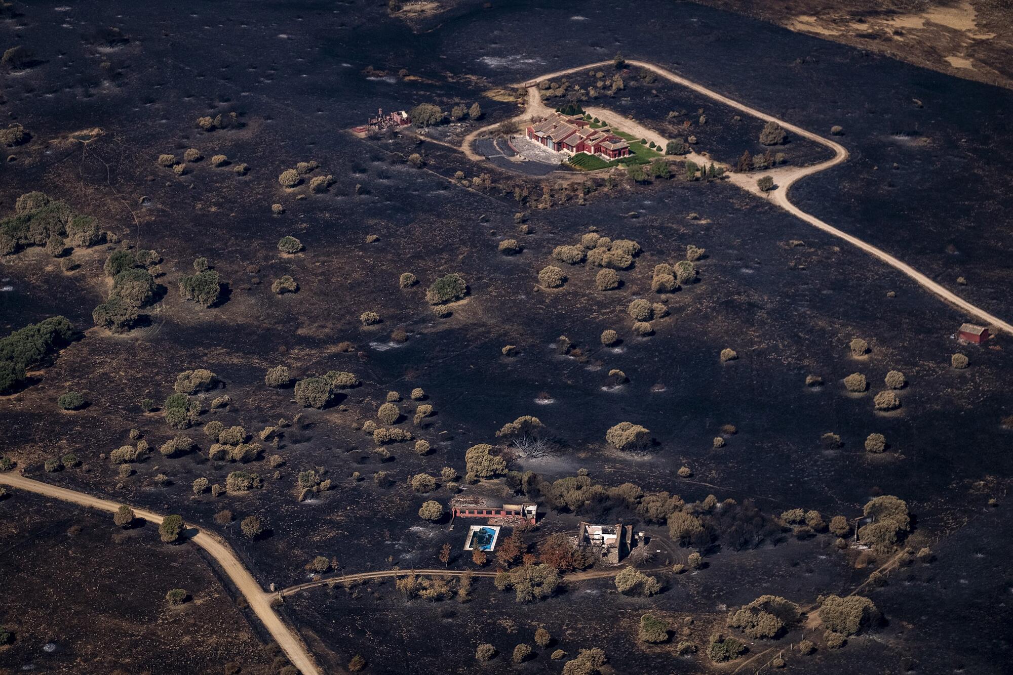 Fotografia aerea grandes incendios forestales  - 13