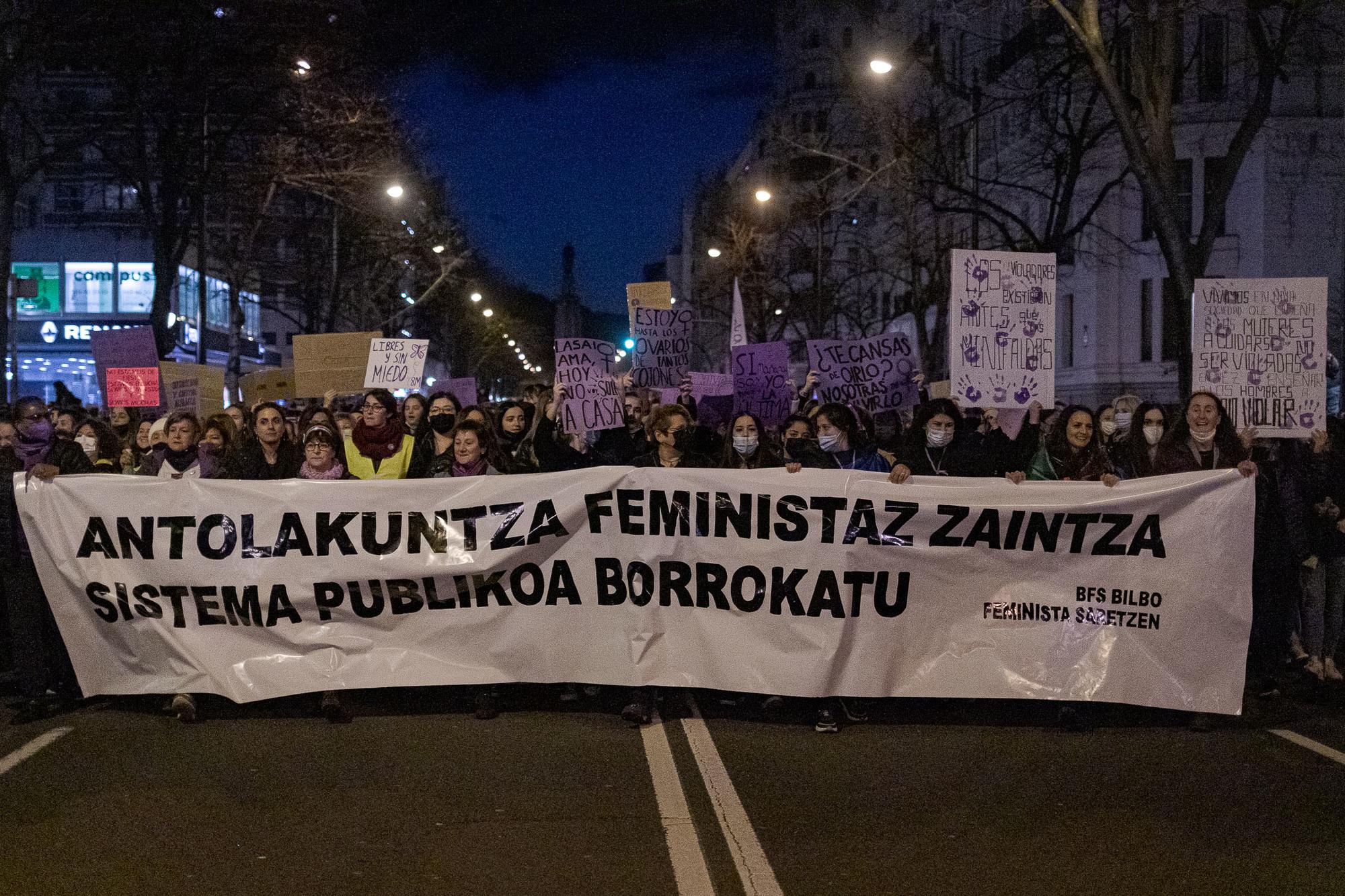 8M, día internacional de la mujer en Bilbao - 4