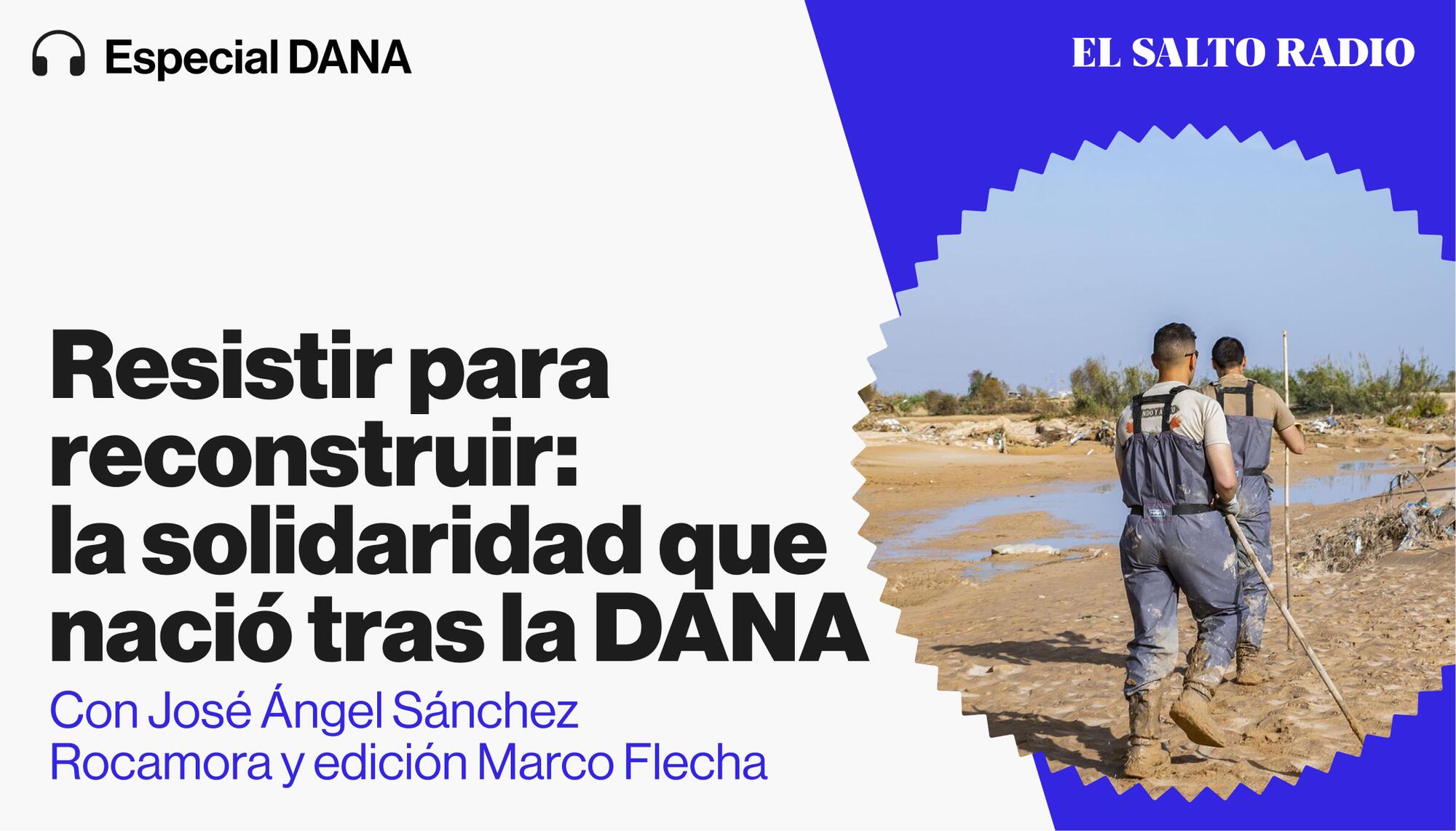 Resistir para reconstruir: la solidaridad que nació tras la DANA