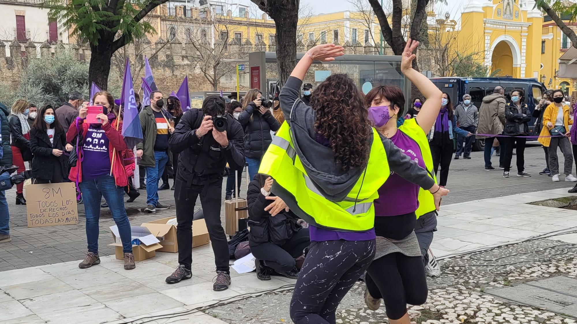 Manifestaciones y concentraciones en Andalucía por motivo del 8M - 25