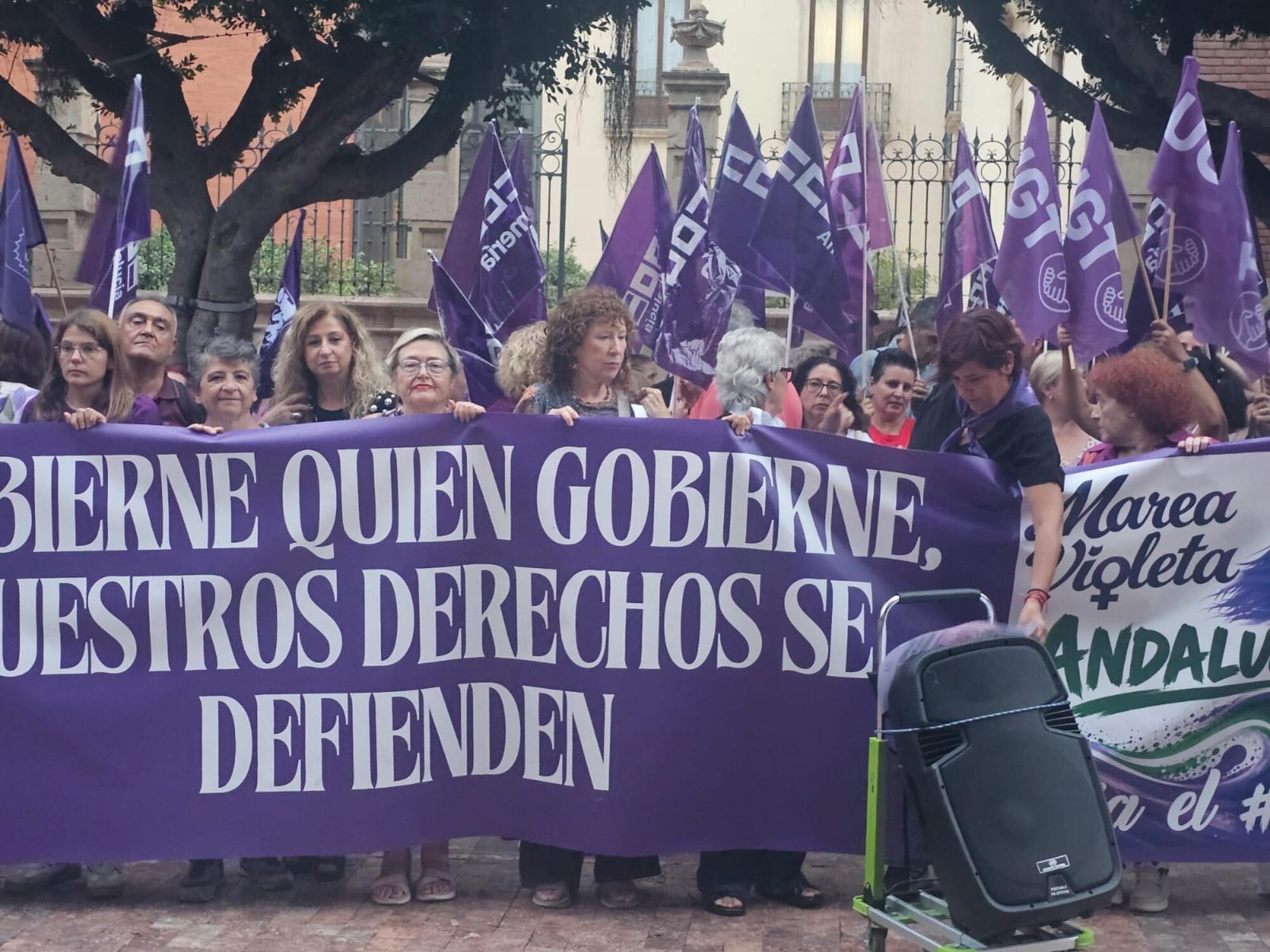 Marea Violeta Andalucía Almería