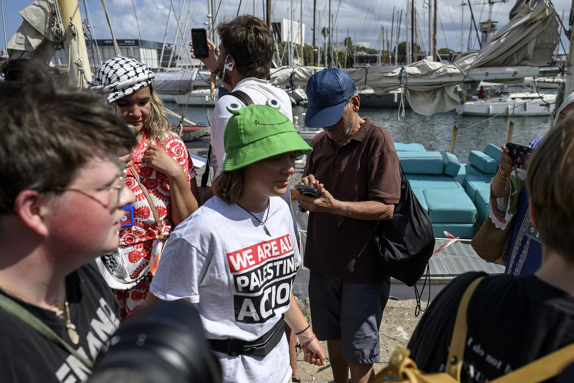 Greta Palestine Action