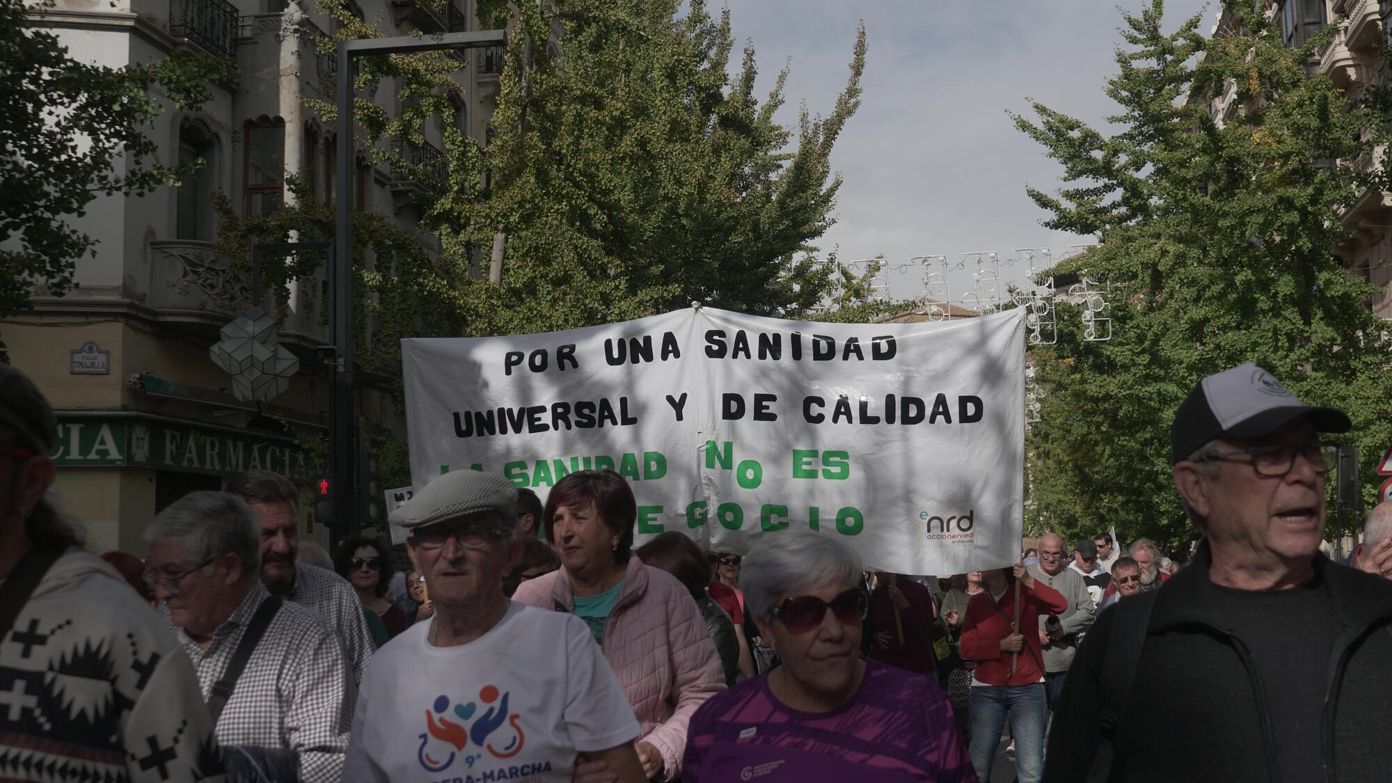 Mani Sanidad Andalucía 17N - 2