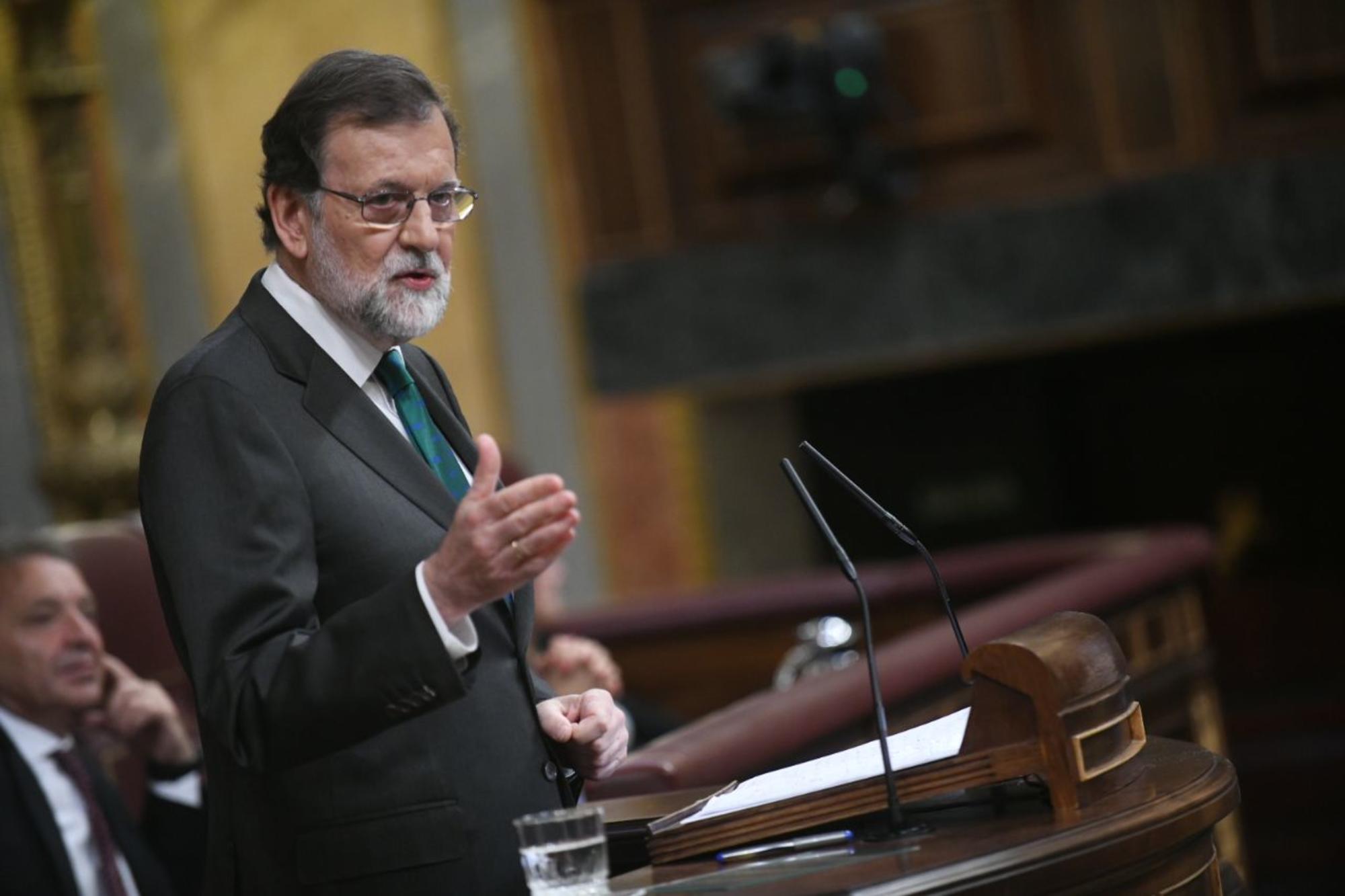 Mariano Rajoy Moción de censura Congreso intervención jueves