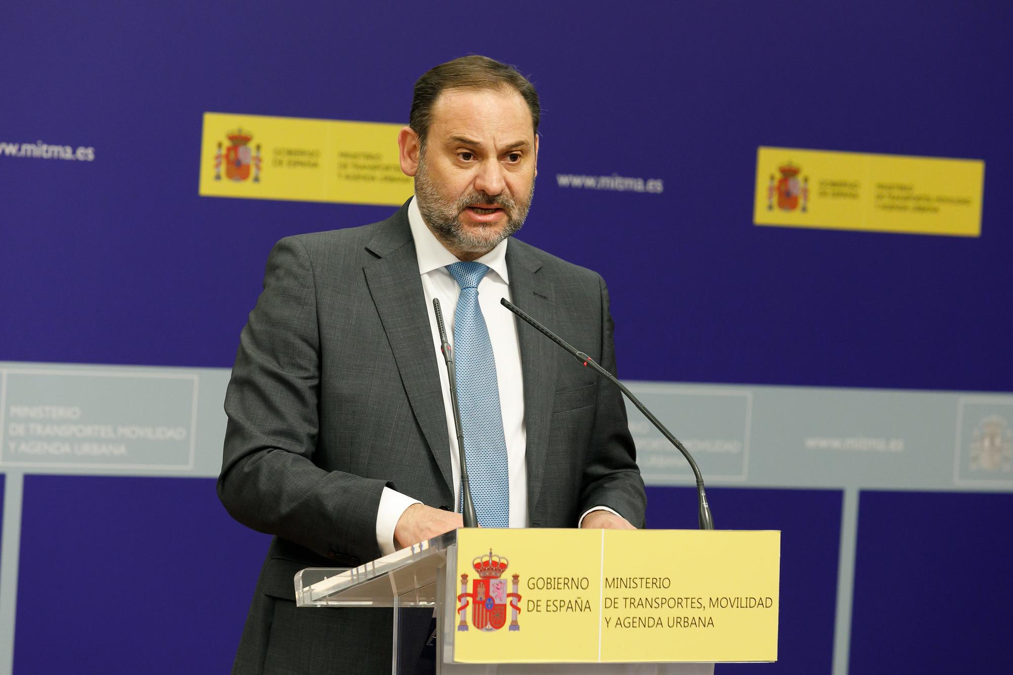 José Luis Ábalos ministro de Transporte