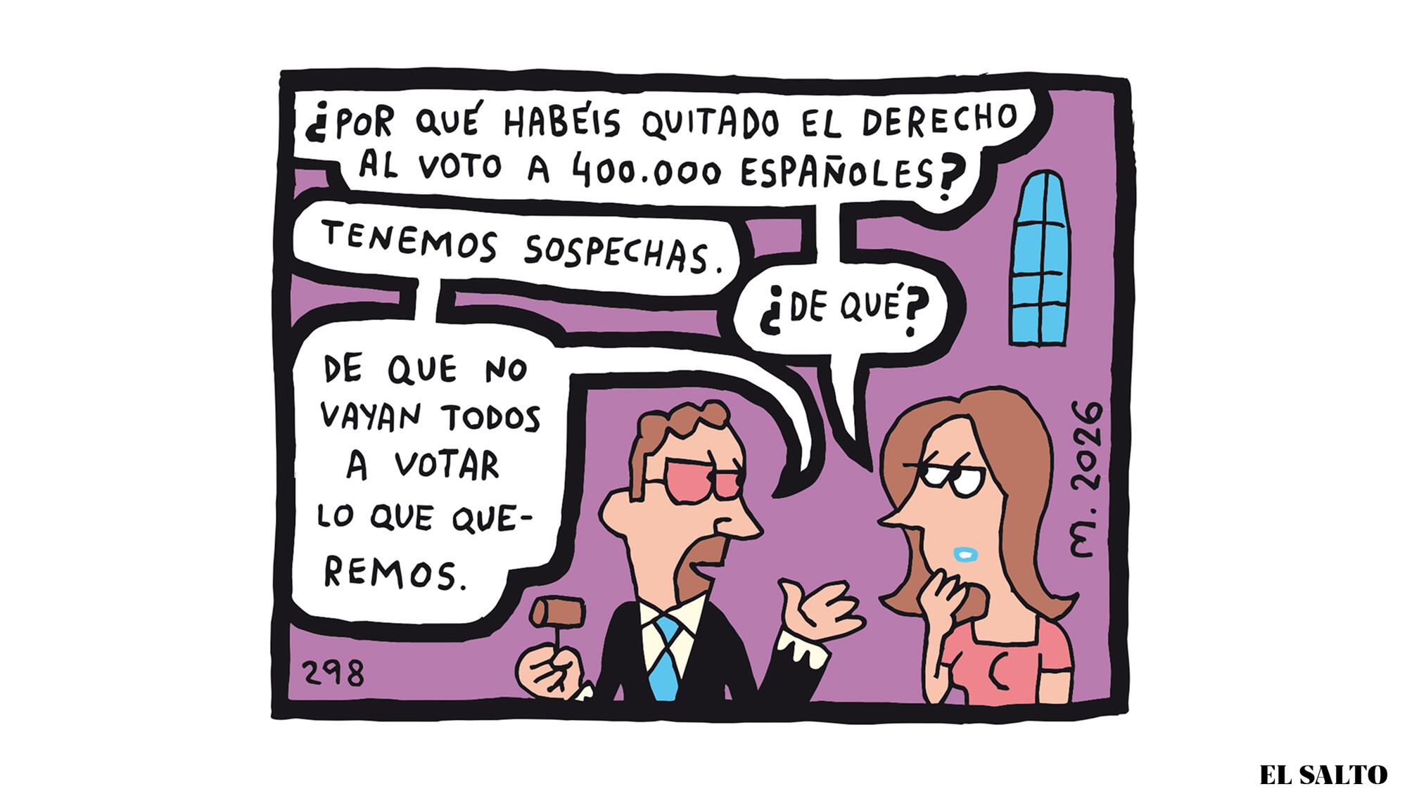 Togas desatadas, por Mauro Entrialgo