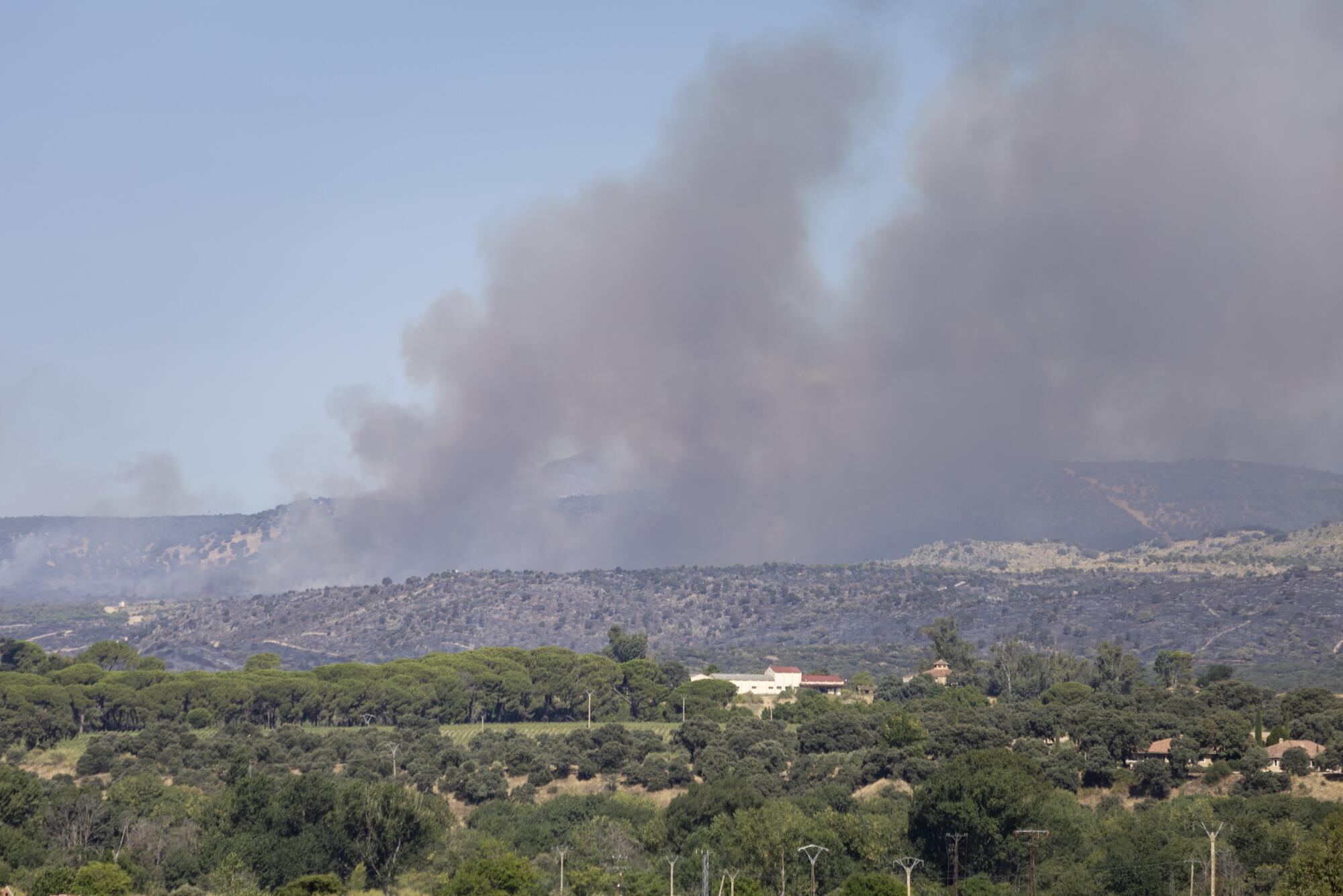Incendios zona oeste de Madrid julio 2026 - 1