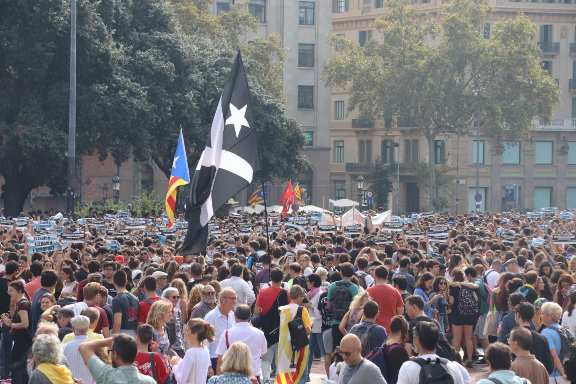 Protestas por la sentencia del Procés