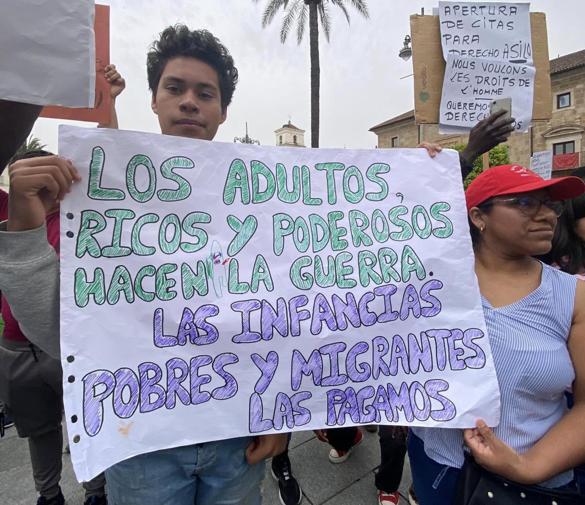 Movimiento de Mujeres Migrantes Extremadura mani