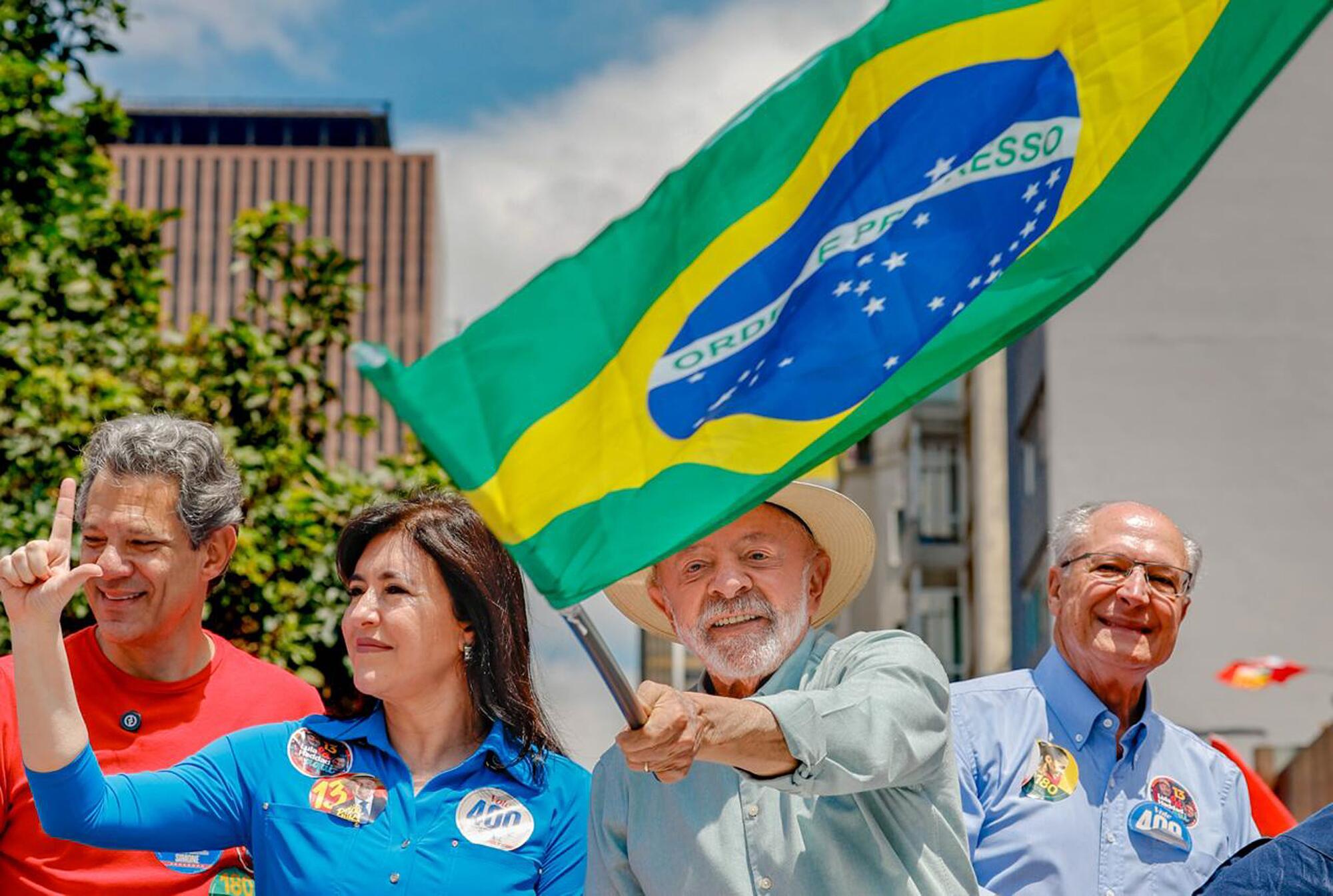 Lula da Silva acto campaña octubre 2026