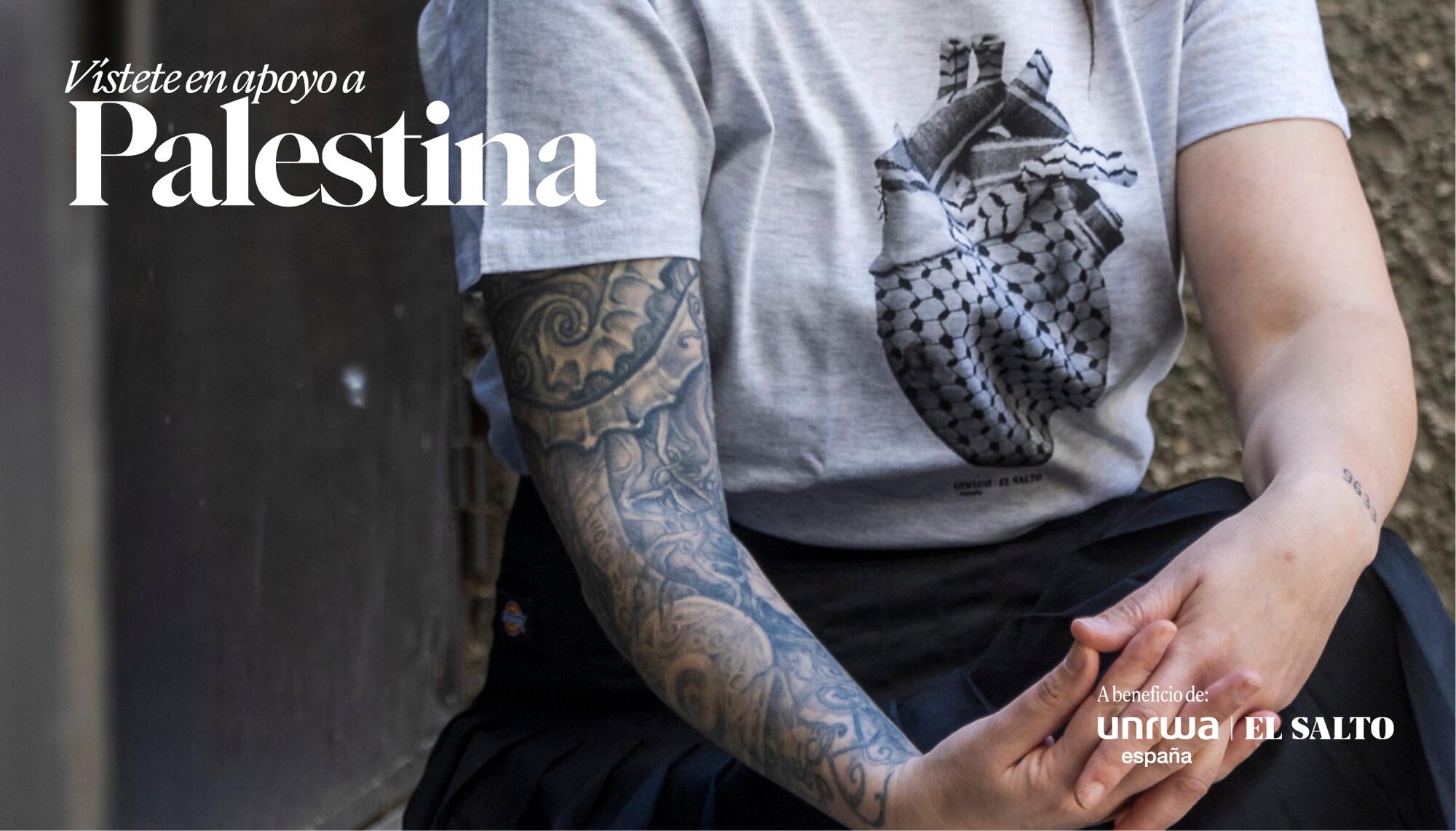Post camisetas UNRWA 2026