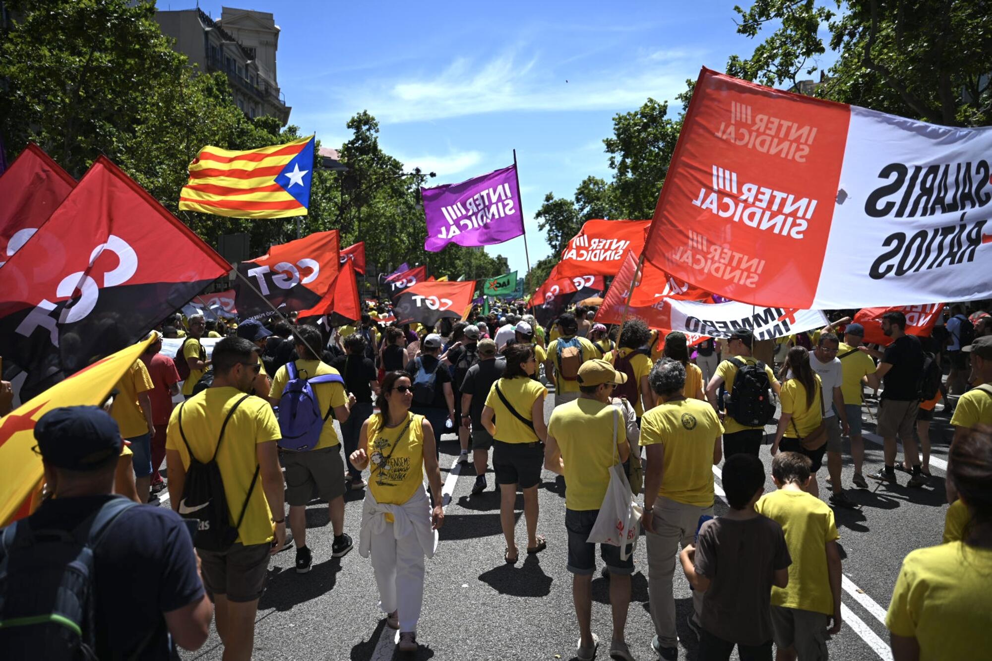 Manifestación comunidad educativa en Barcelon del 14 de junio 2026 - 11