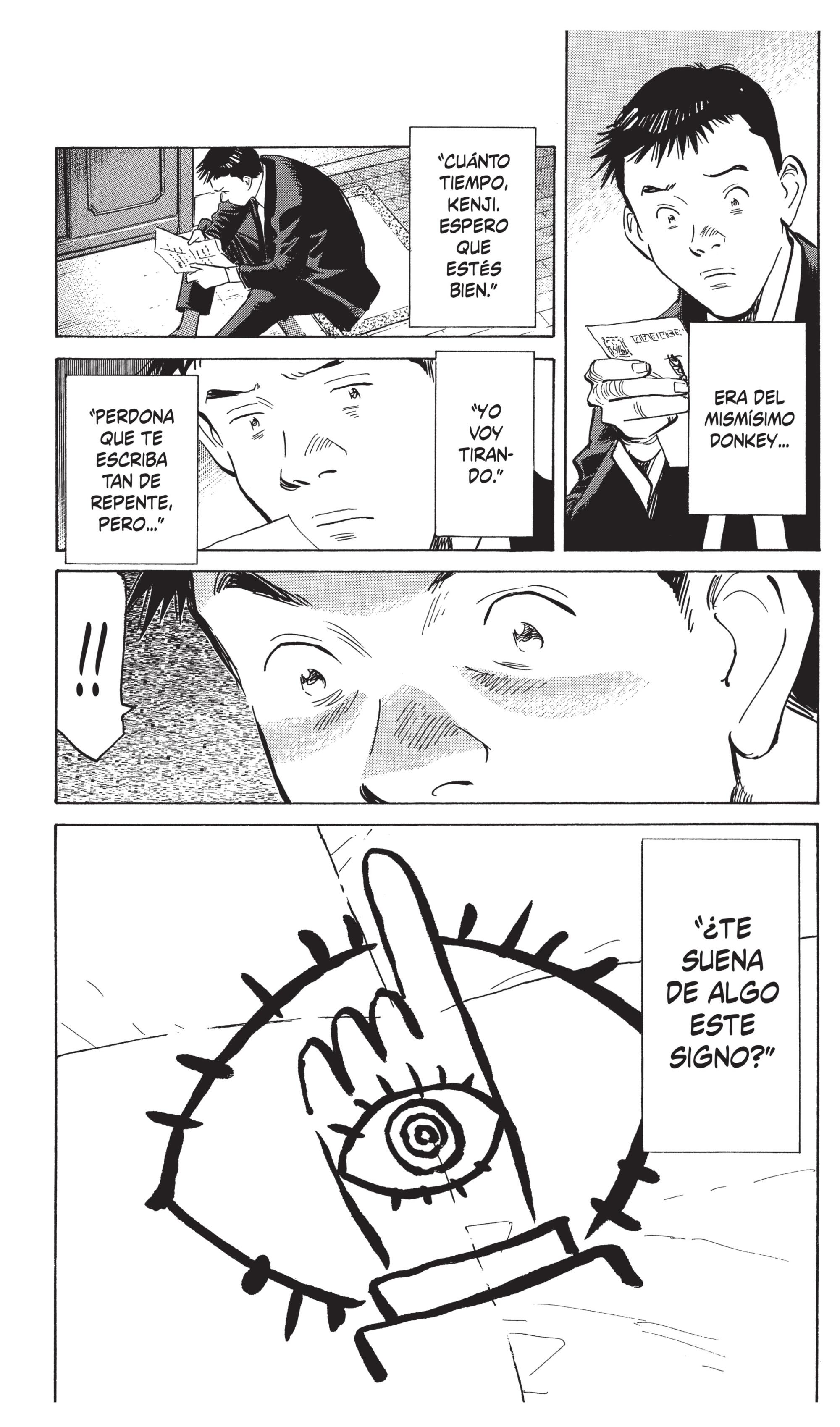 Página interior del manga ‘20th Century Boys’, de Naoki Urasawa