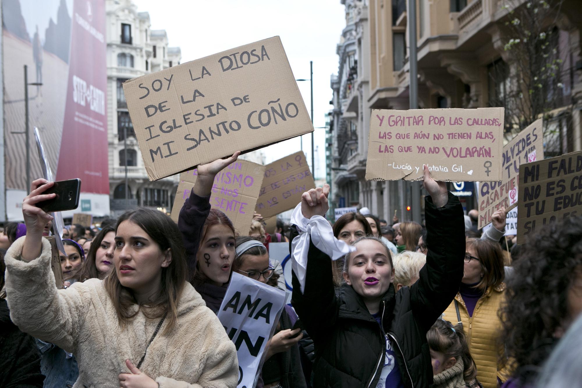 Manifestación del 8 de marzo en Madrid - 11