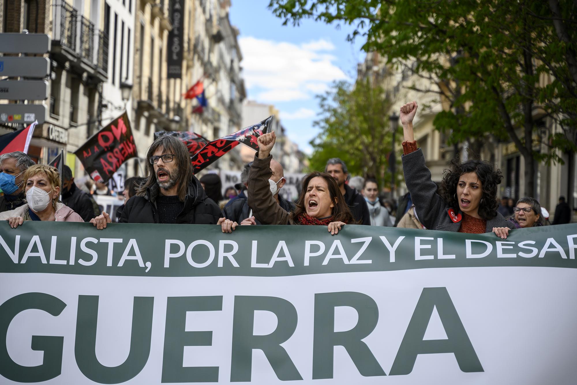 Manifestación Asamblea Popular contra la Guerra de Madrid - 2