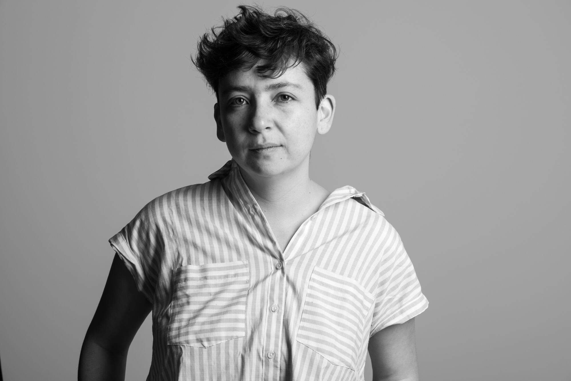 La escritora colombiana Laura Ortiz