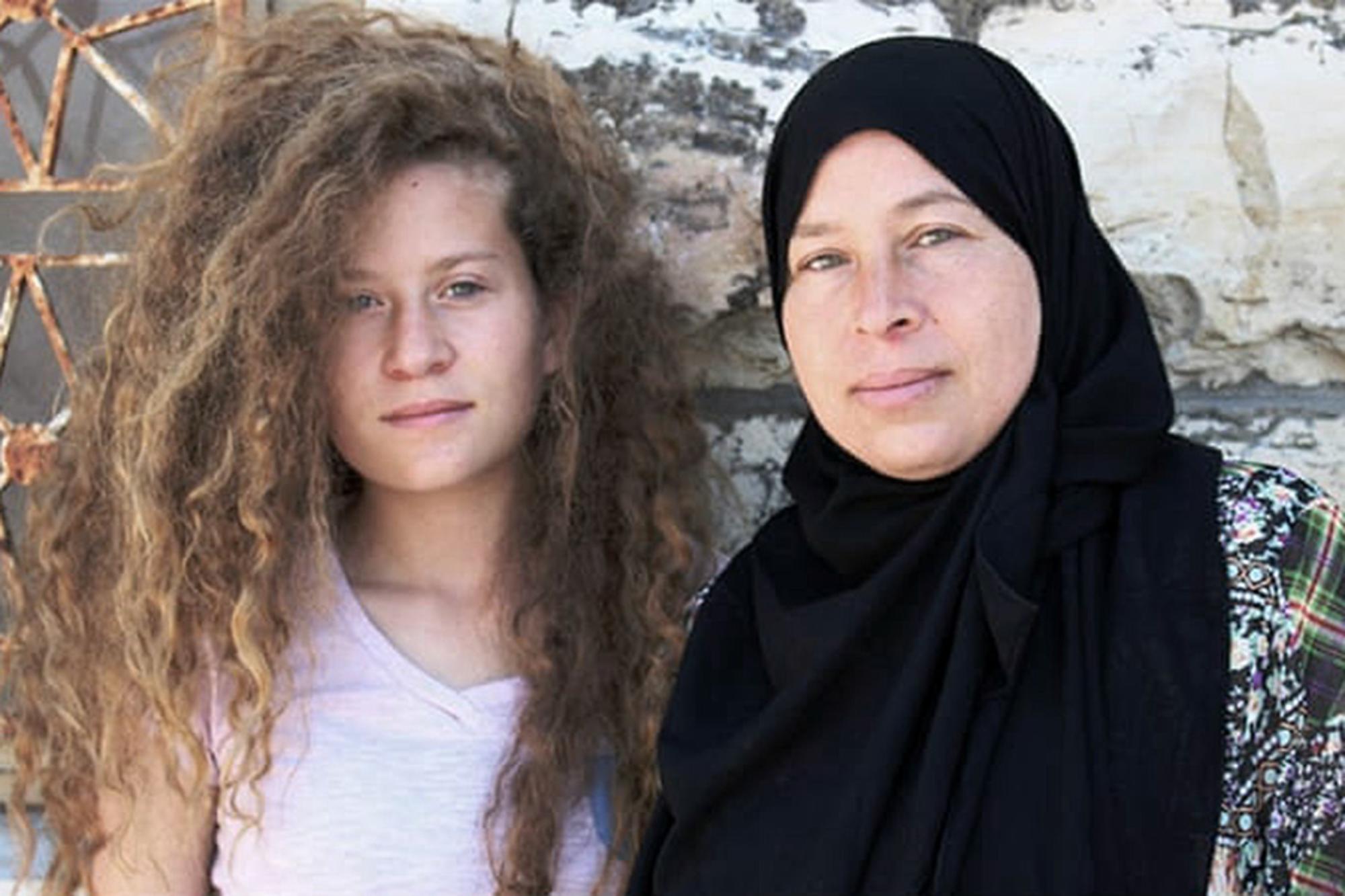  Ahed y Nariman Tamimi