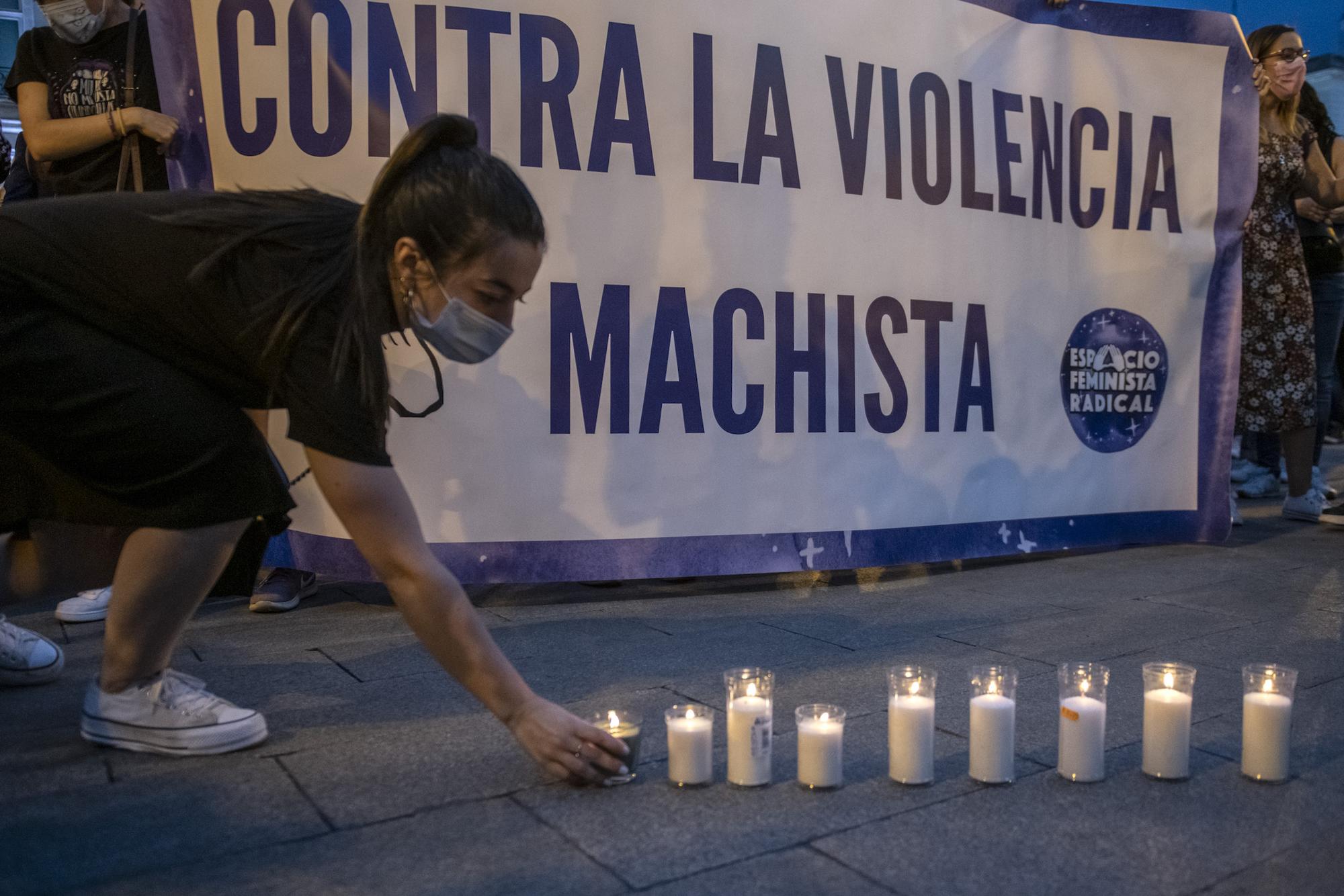Concentración feminista en Madrid en protesta por los  asesinatos machistas - 2