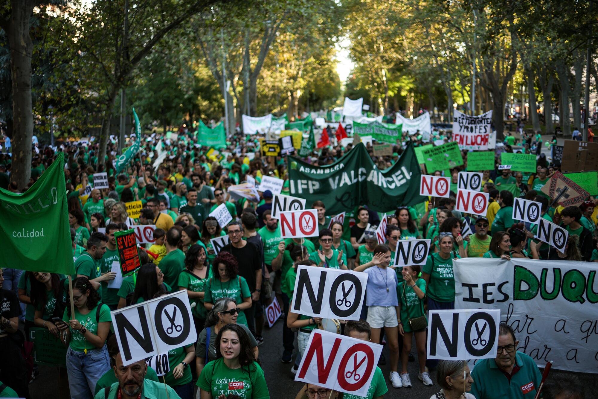 Manifestación Educación 15.10 - 1