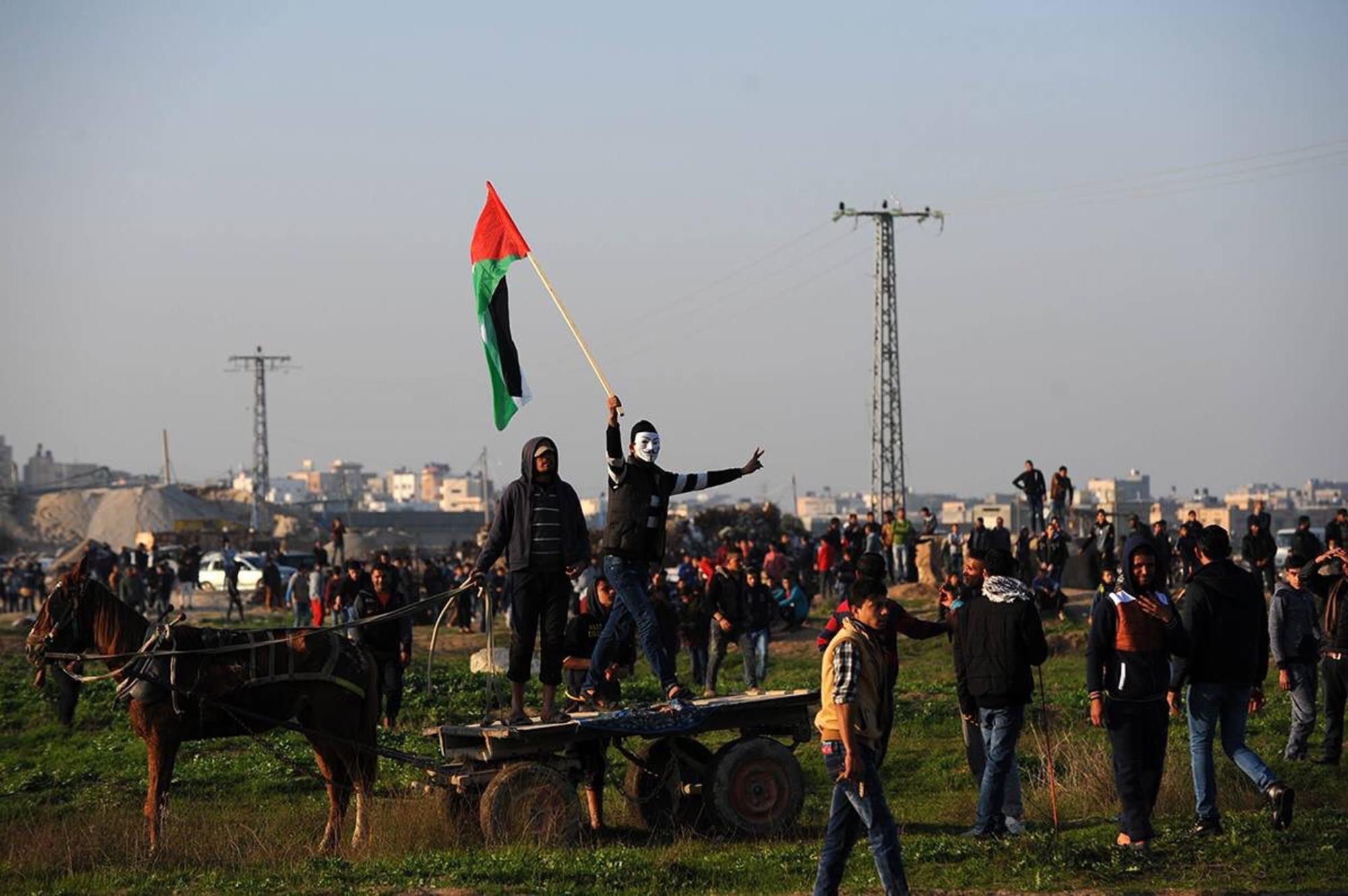 Protestas en la Franja de Gaza / Mohammed Zaanoun