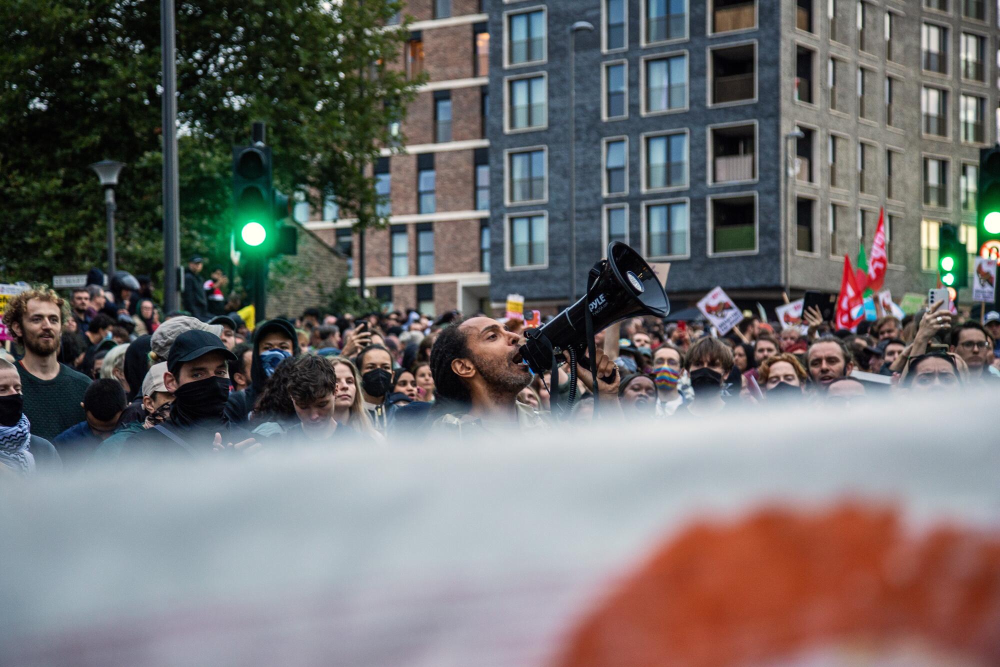 Manifestación antirracista Londres 07-08-24 - 16